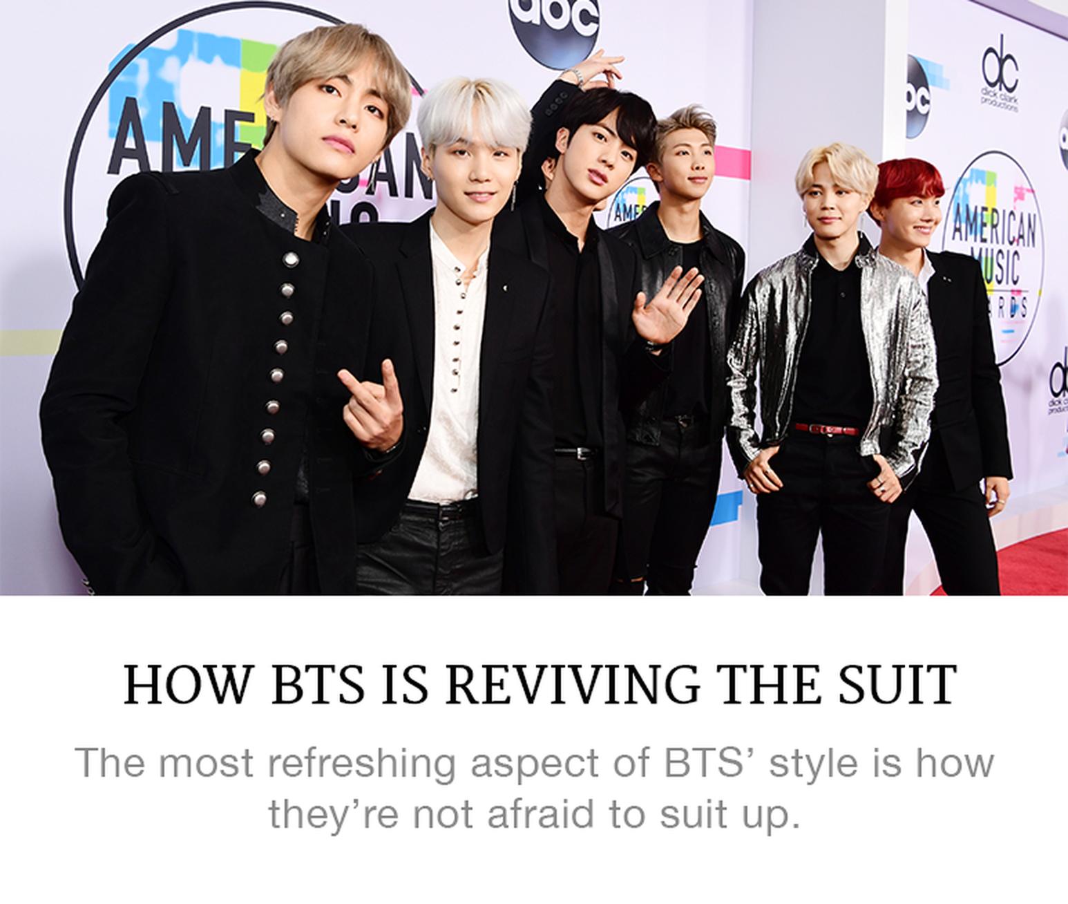 BTS in suits