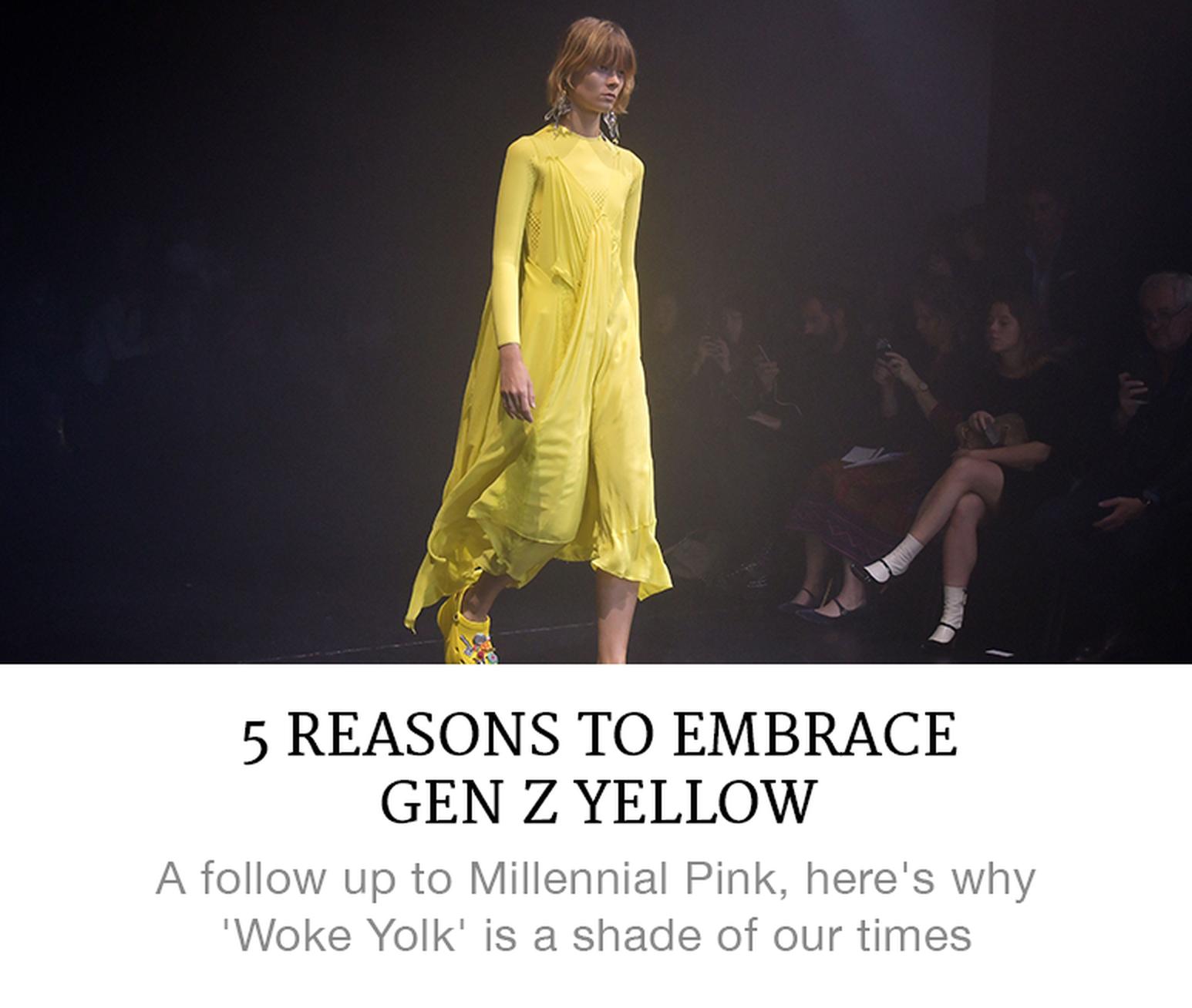 5 Reasons to Embrace Gen Z Yellow