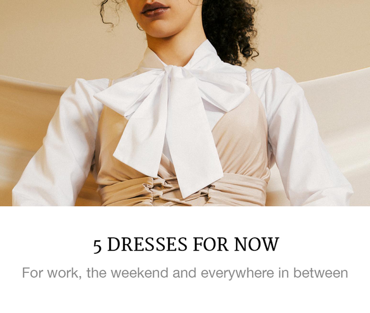 Dresses to buy now