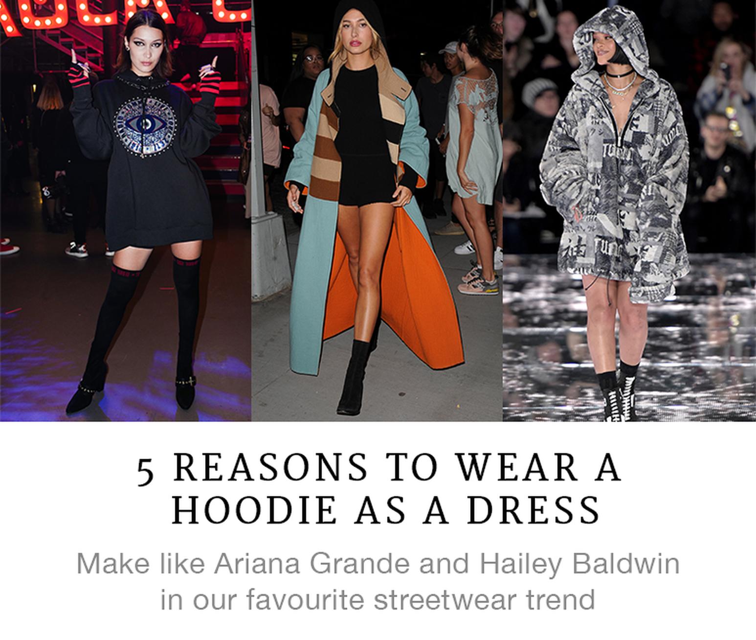 5 reasons to wear a hoodie as a dress