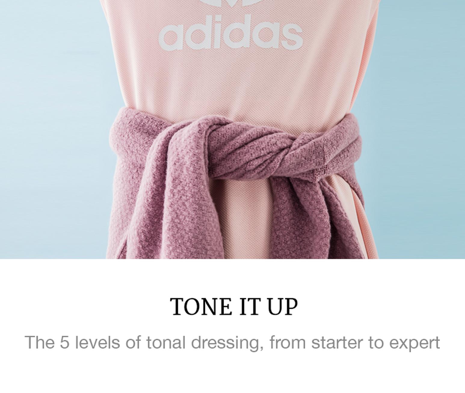 Women's tonal dressing