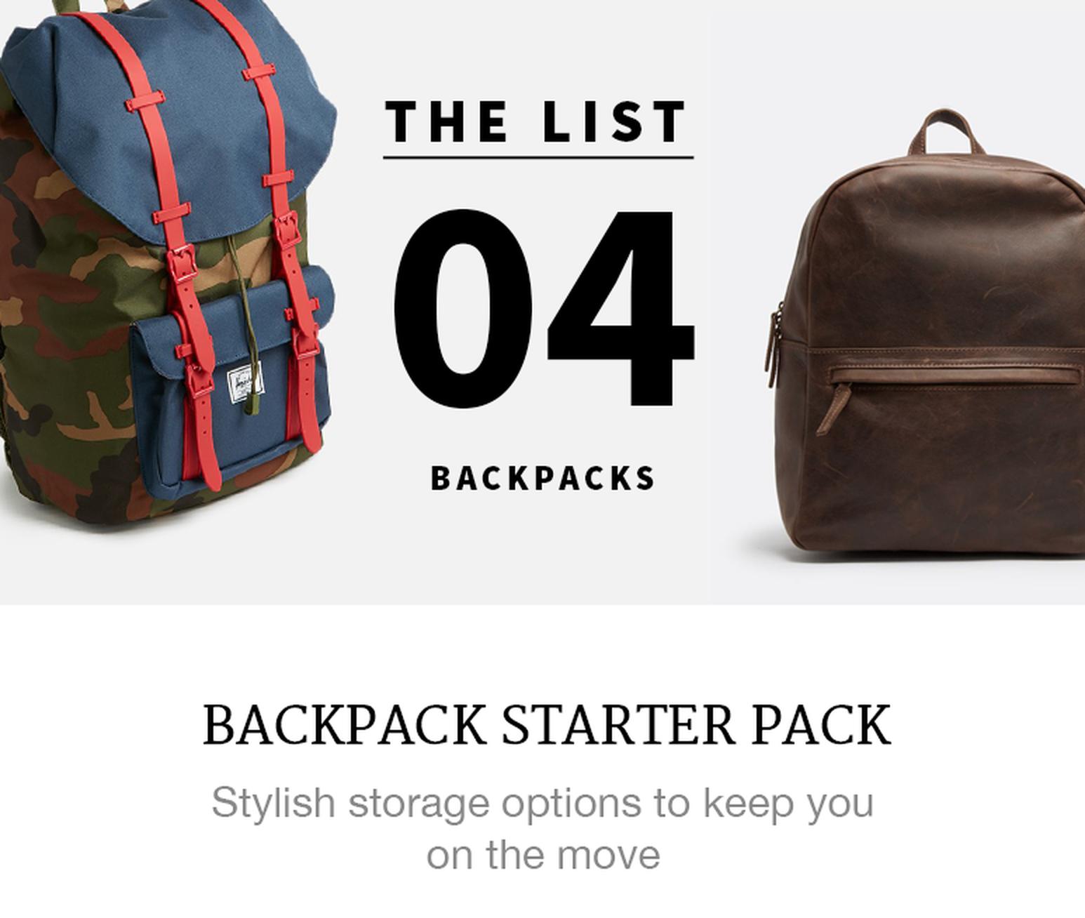 4 of the Best Backpacks