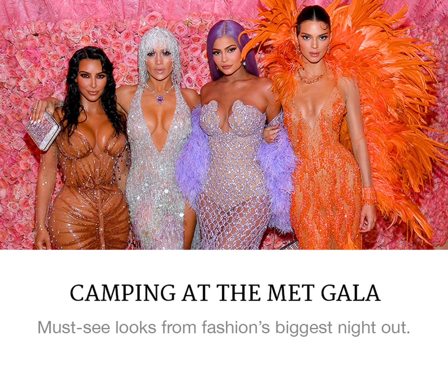 Camping At The MET Gala