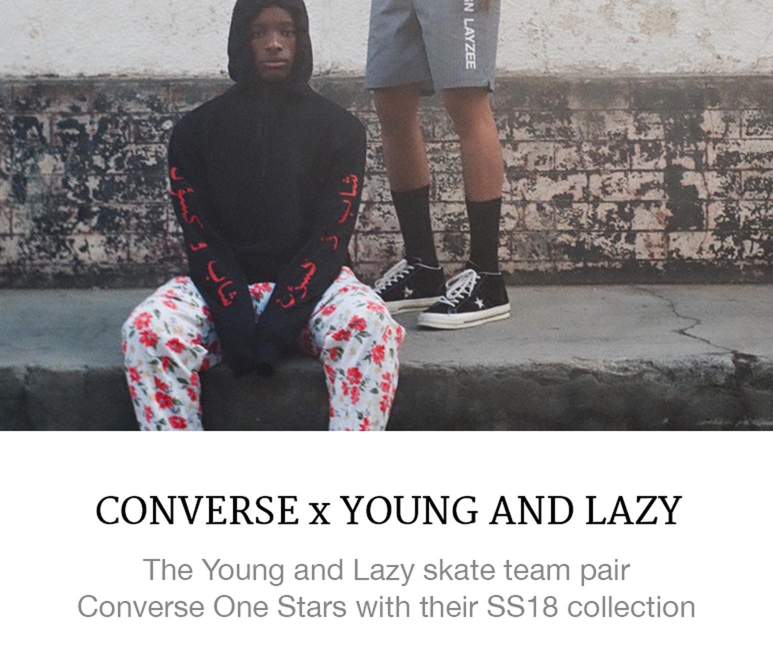 Converse x Young and Lazy