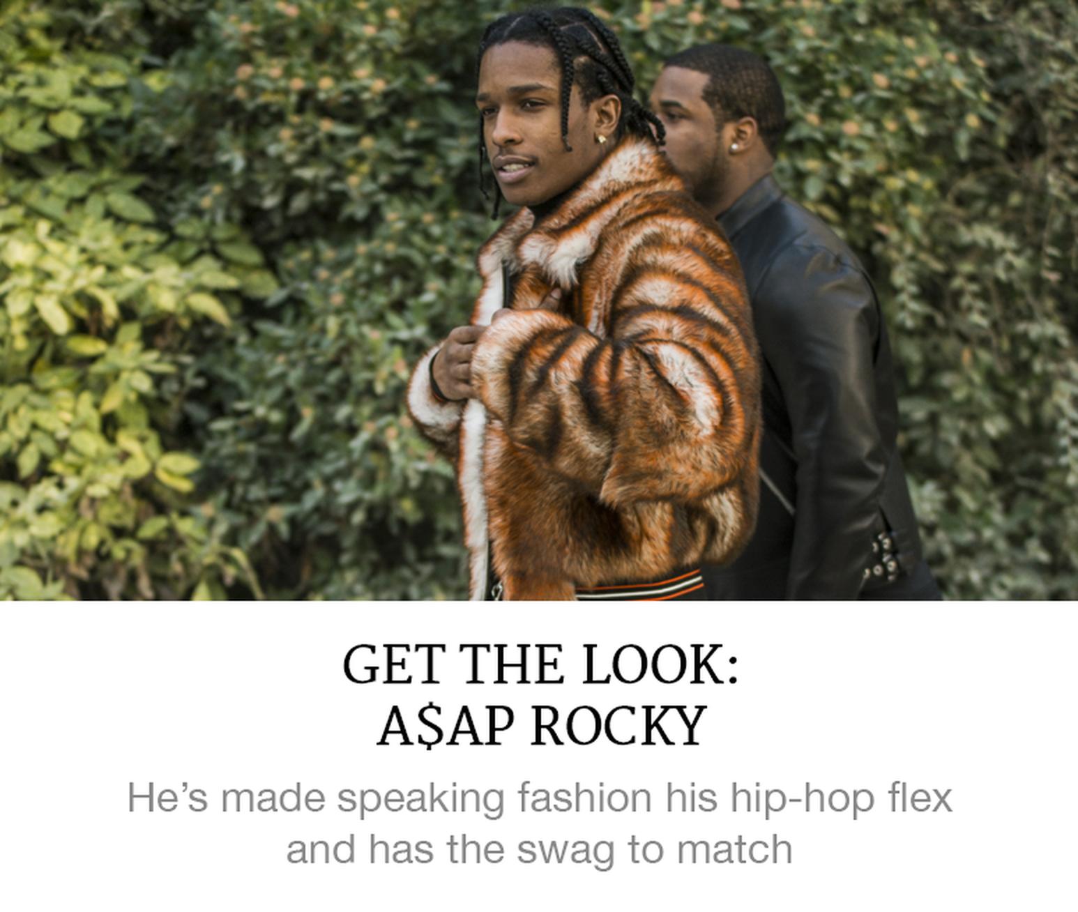 Steal Asap Rocky's style