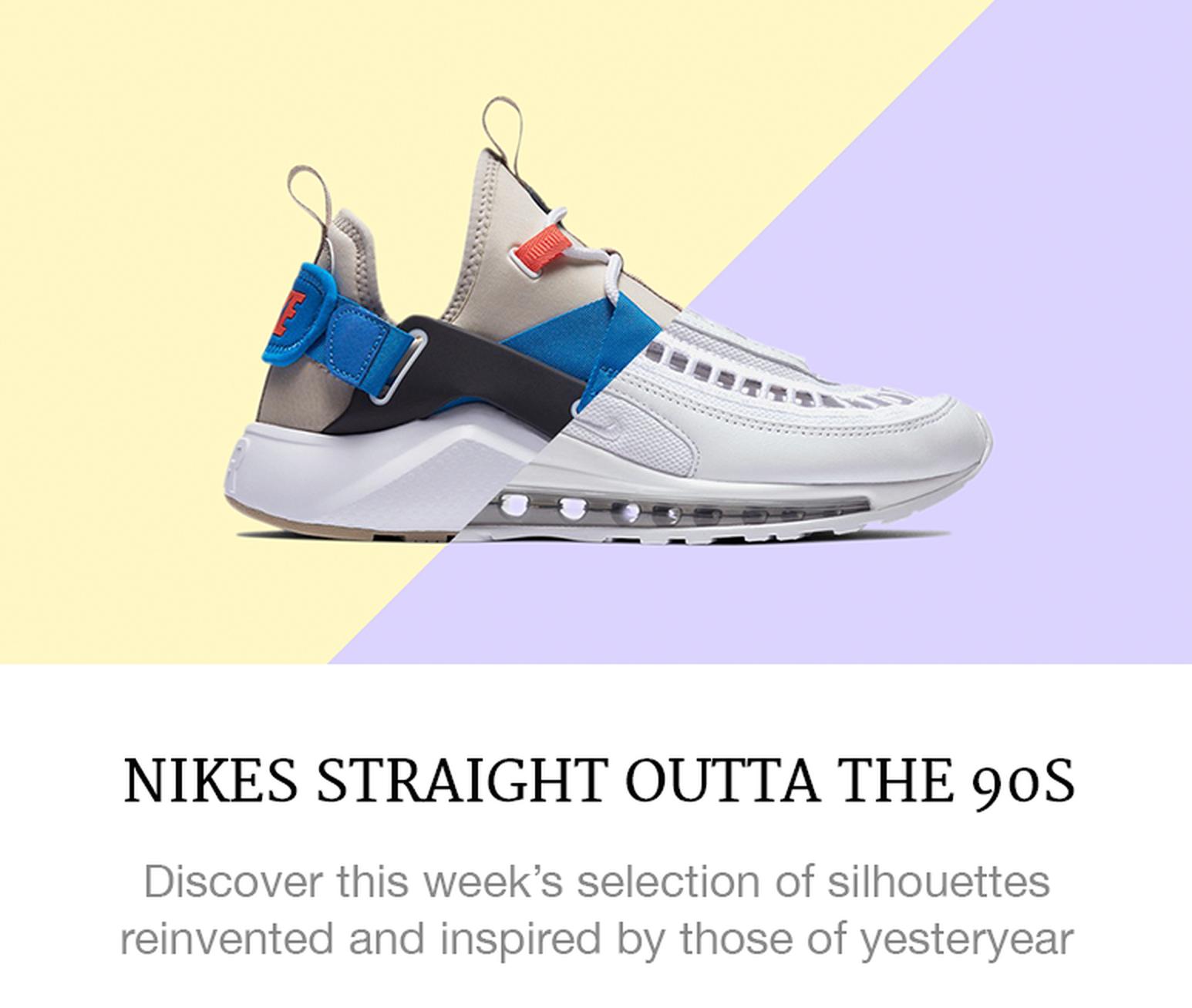Nikes straight outta the 90s