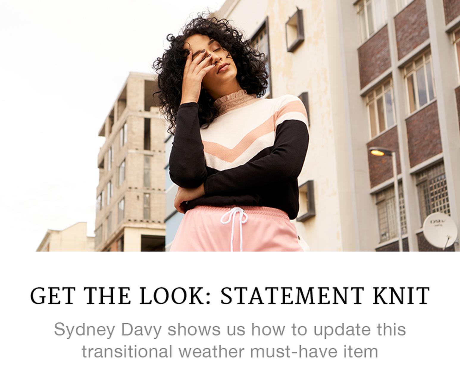 Get the Look: Statement Knit