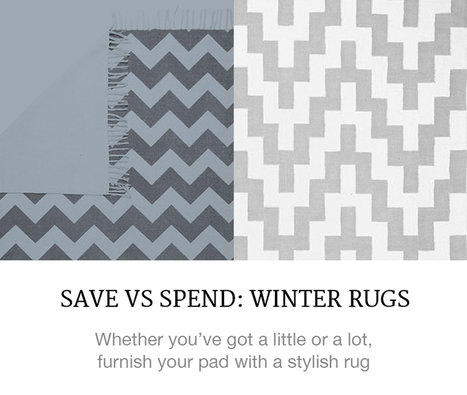 save or splurge rugs winter decor superbalist blog