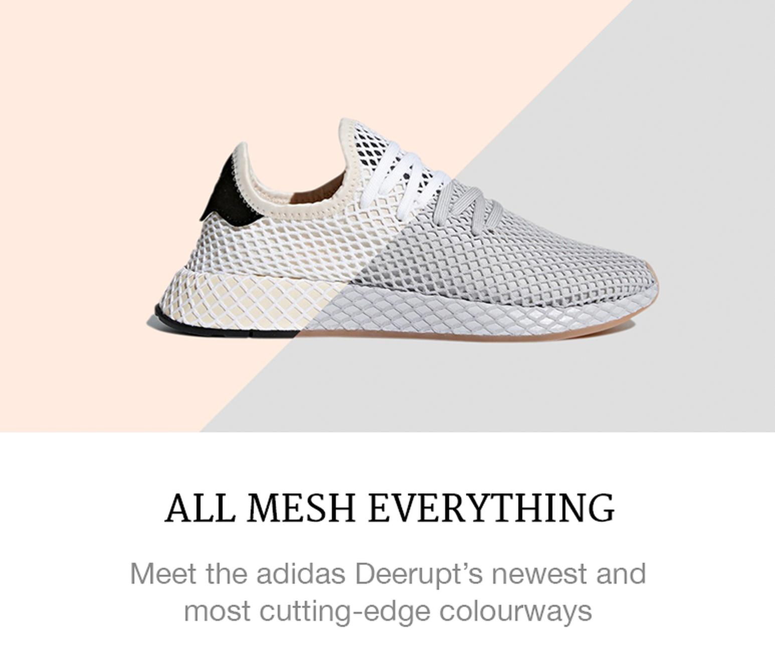 mesh sneakers