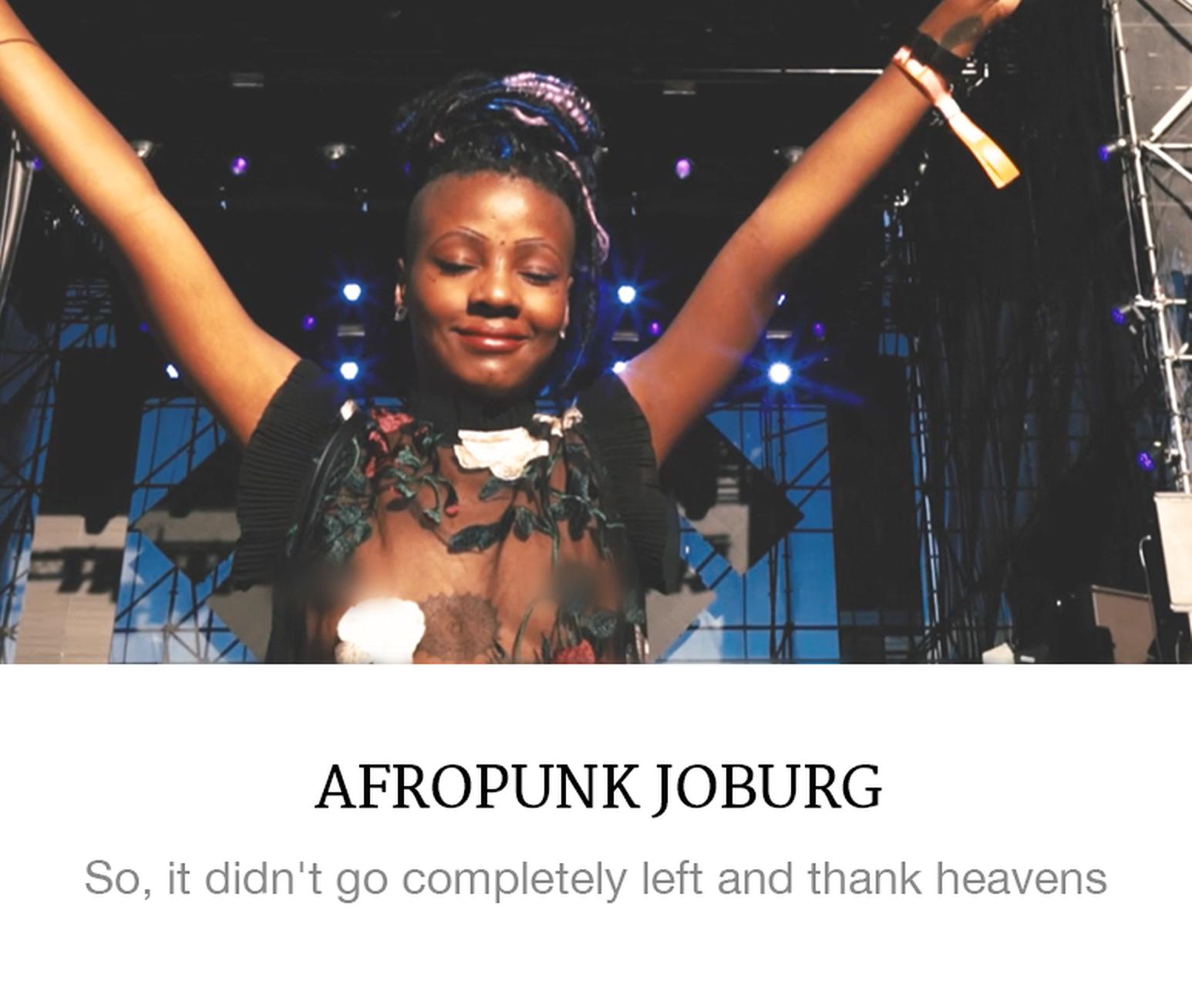 Afropunk Joburg
