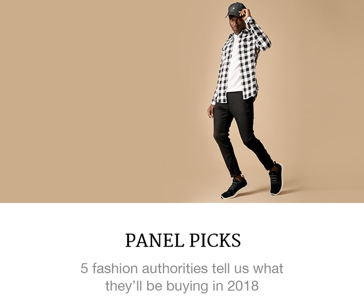 menswear picks for 2018
