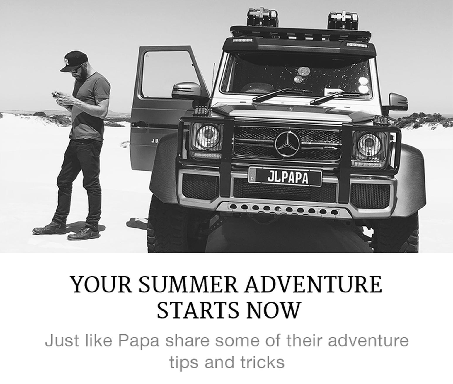 summer adventure starts here