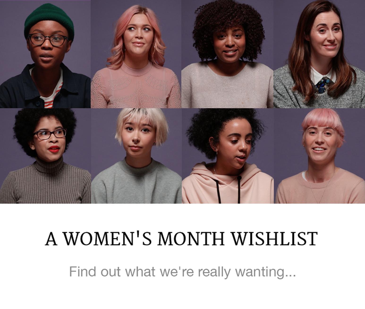 A women's month wishlist