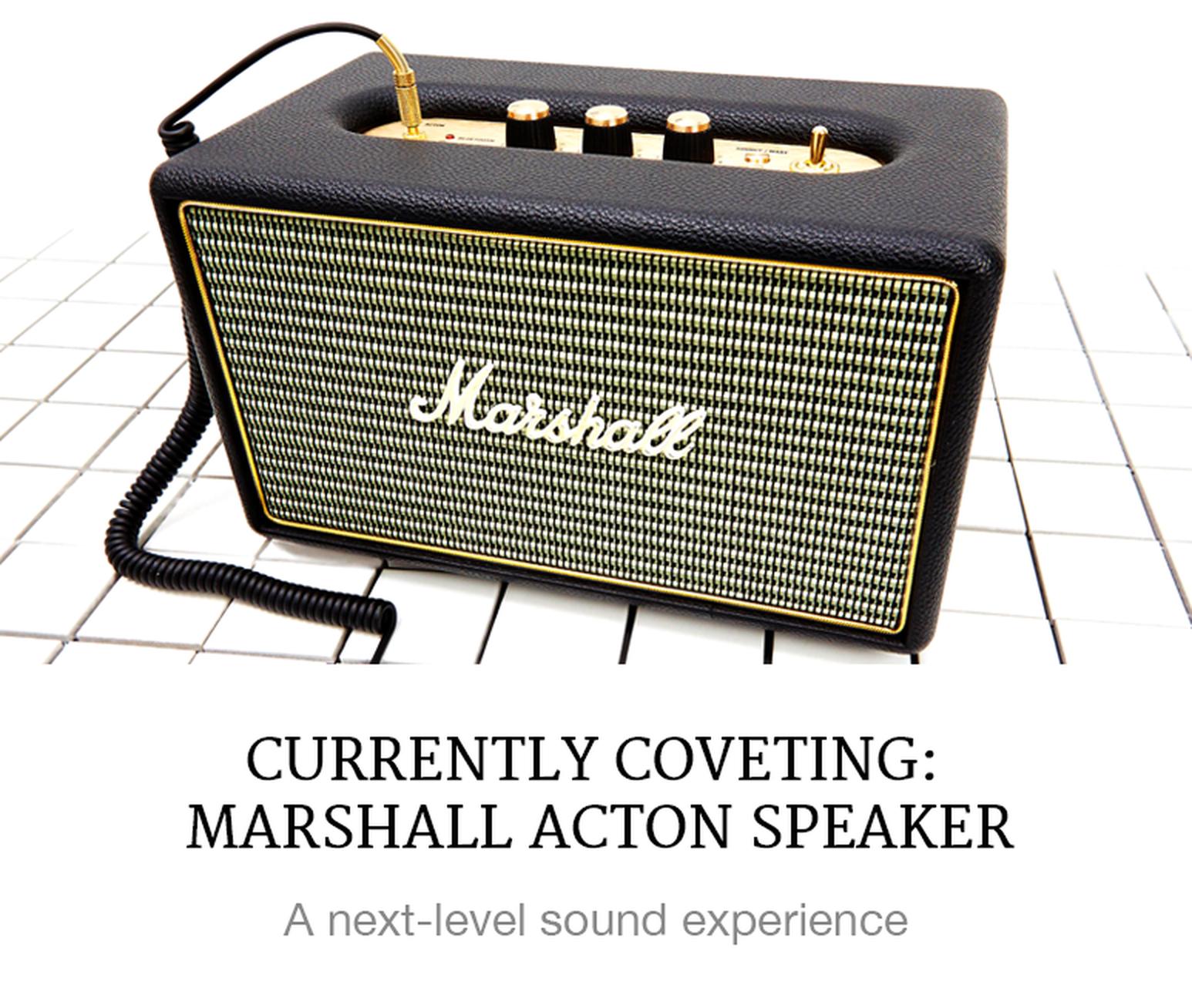 Marshall speaker