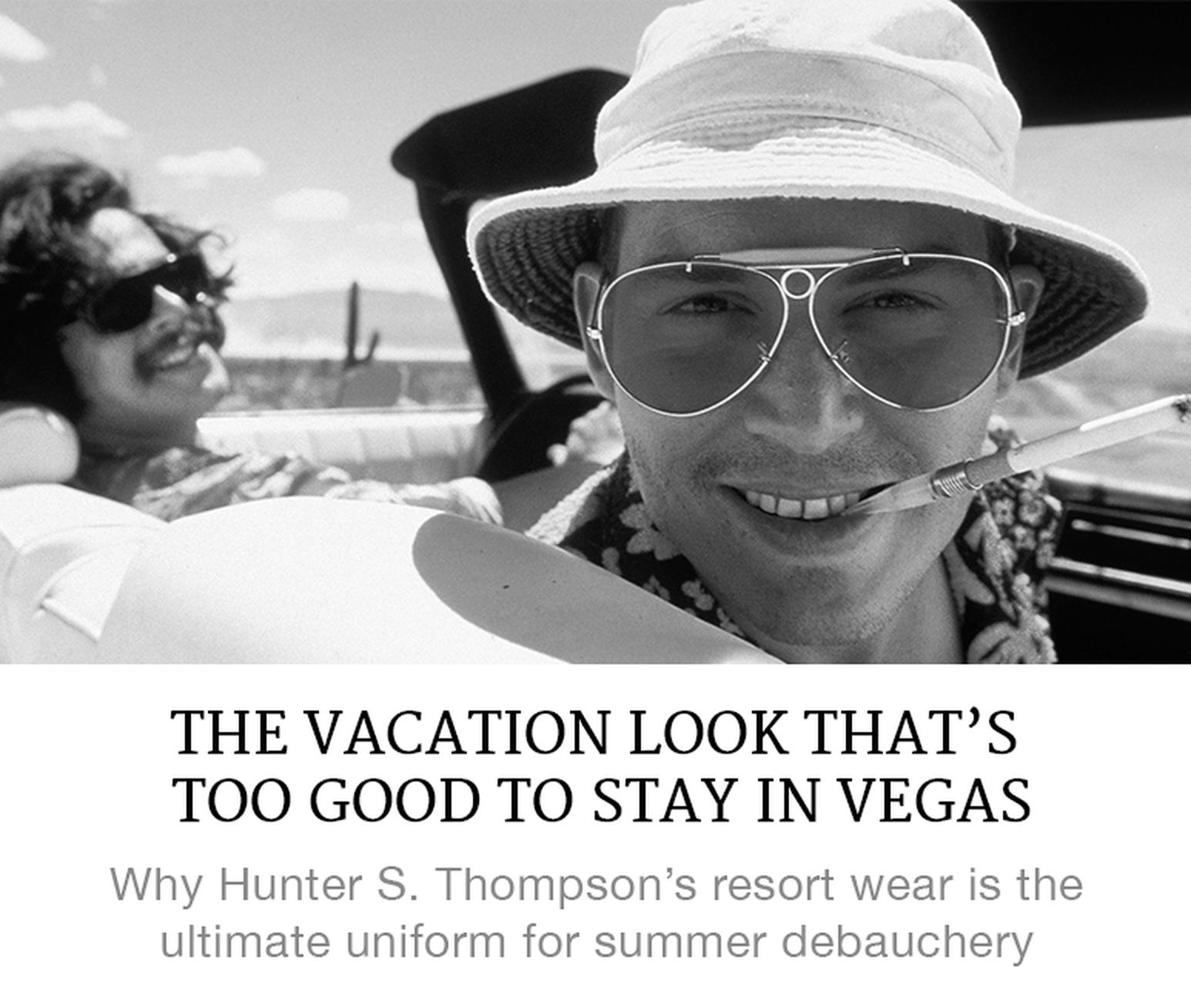 fear and loathing looks