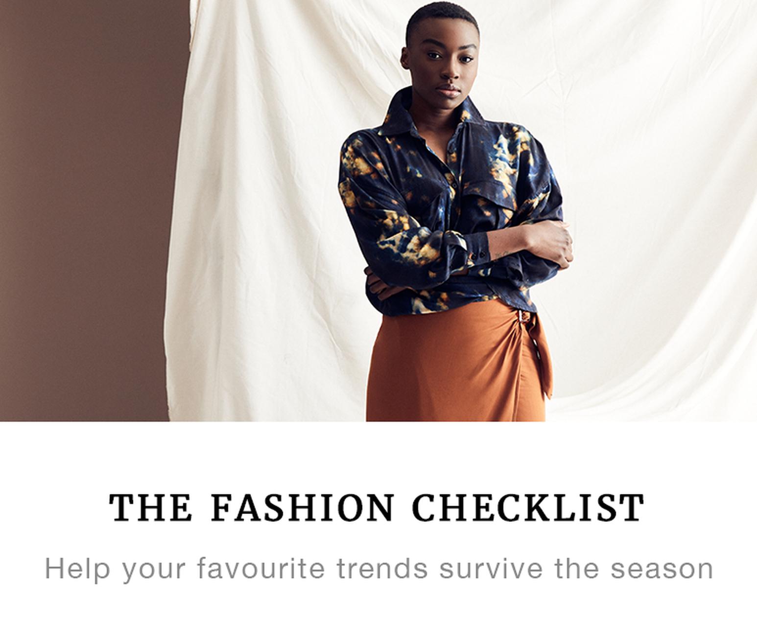 Fashion Checklist
