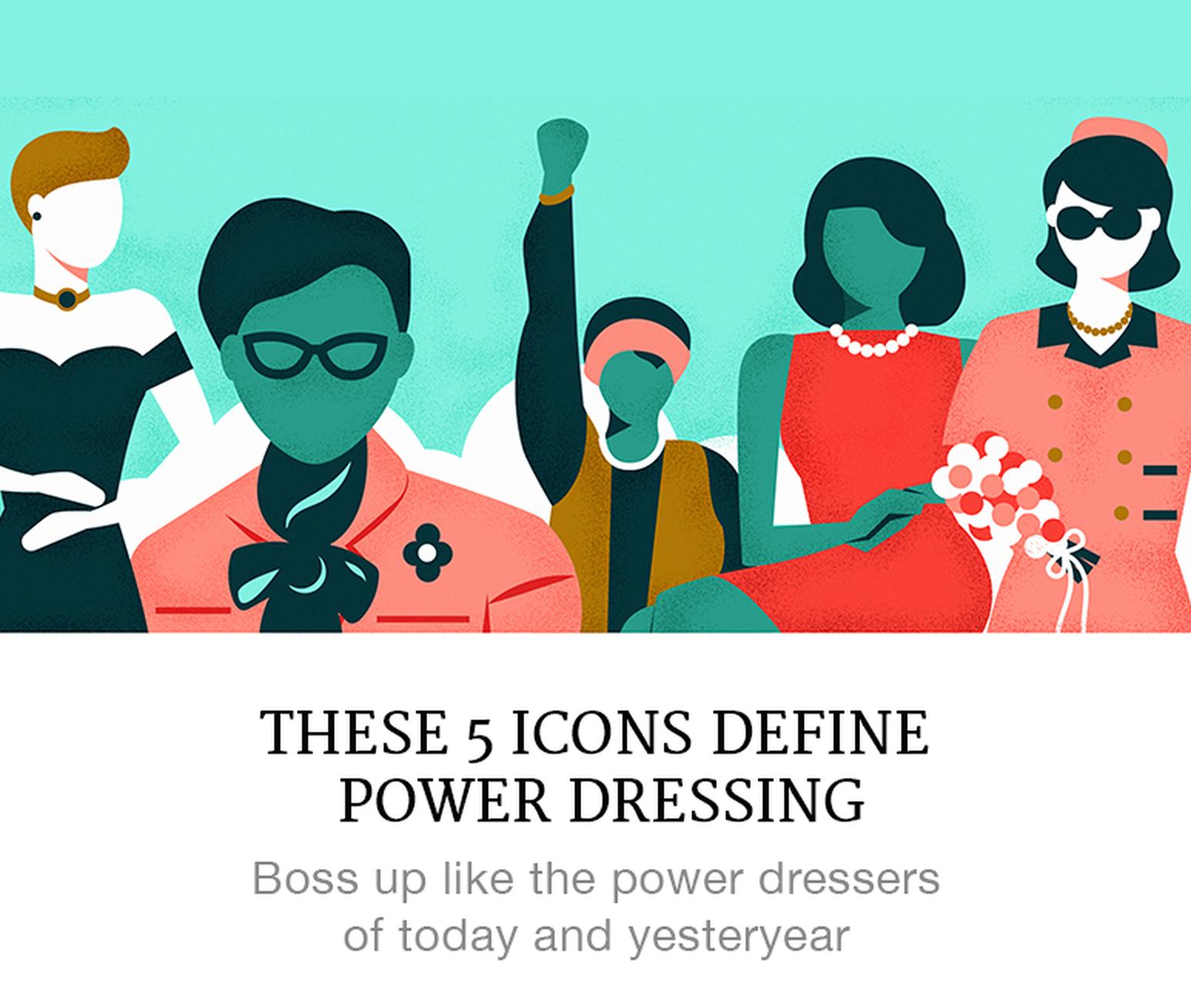 iconic power dressers