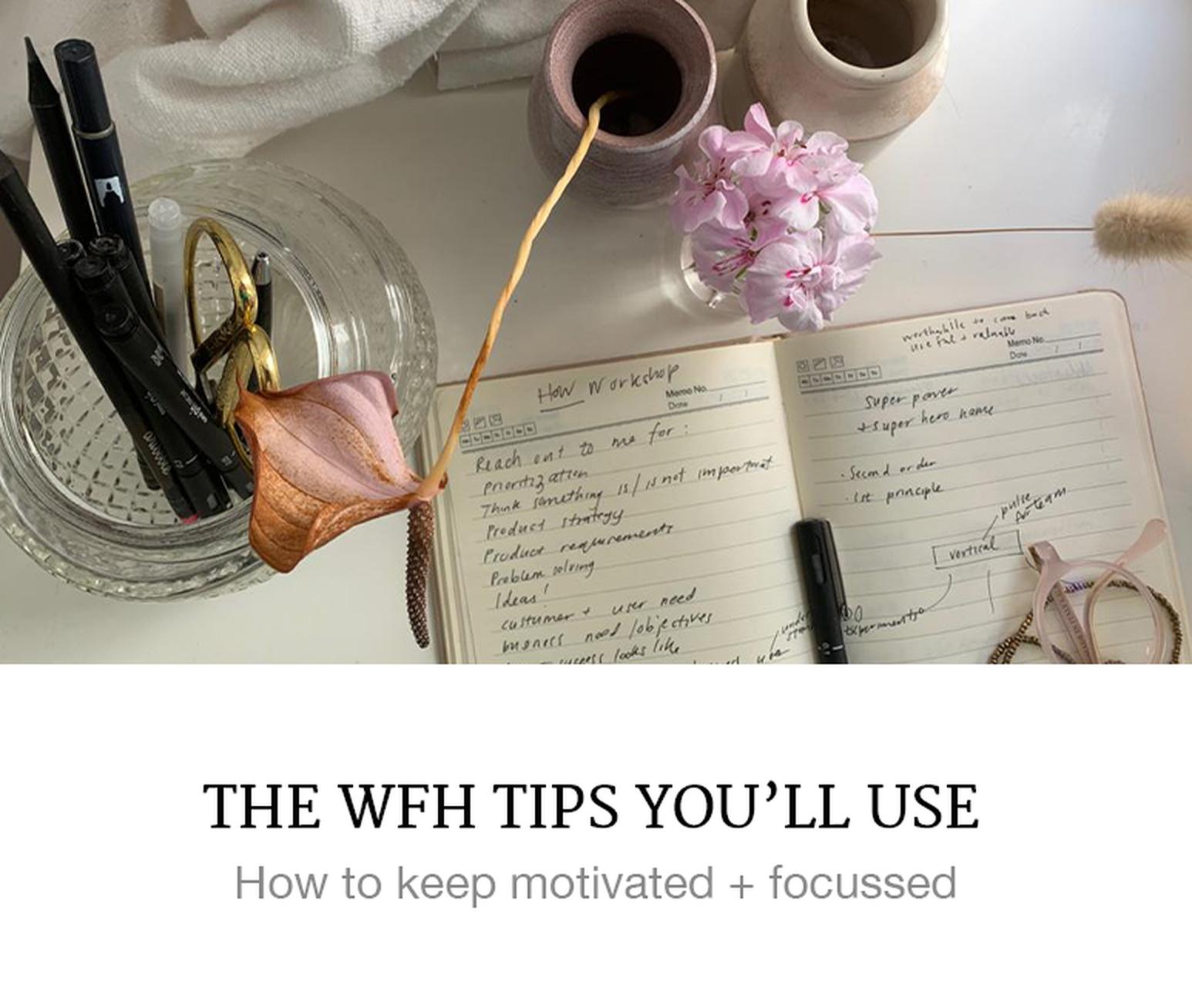 wfh tips