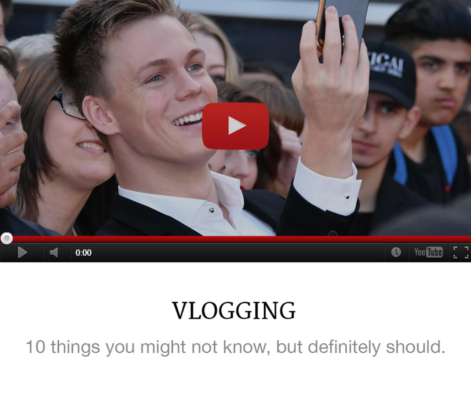 vlogging 101 guide caspar lee youtuber superbalist blog