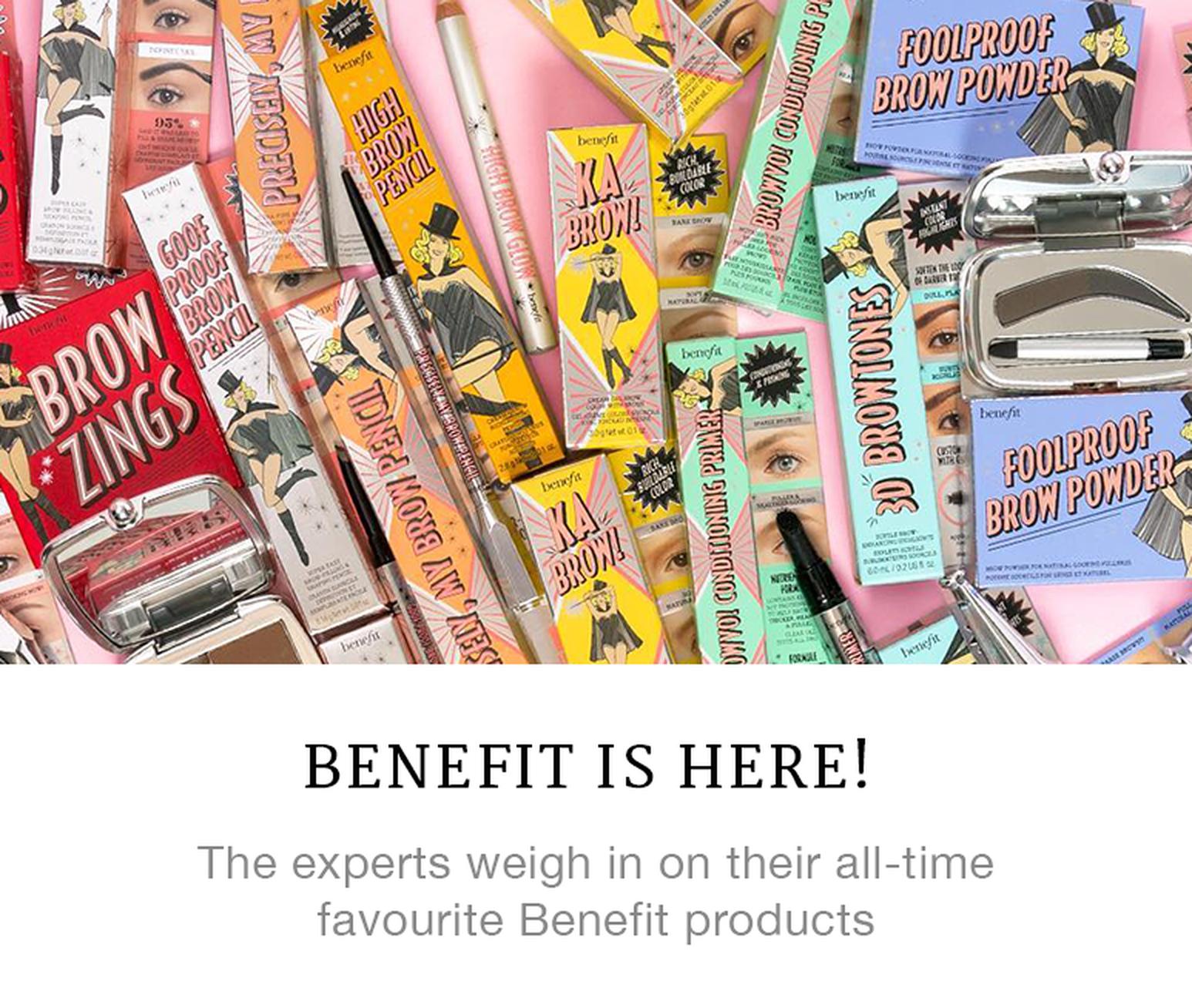 5 Beauty Experts On Their All Time Favourite Benefit Products