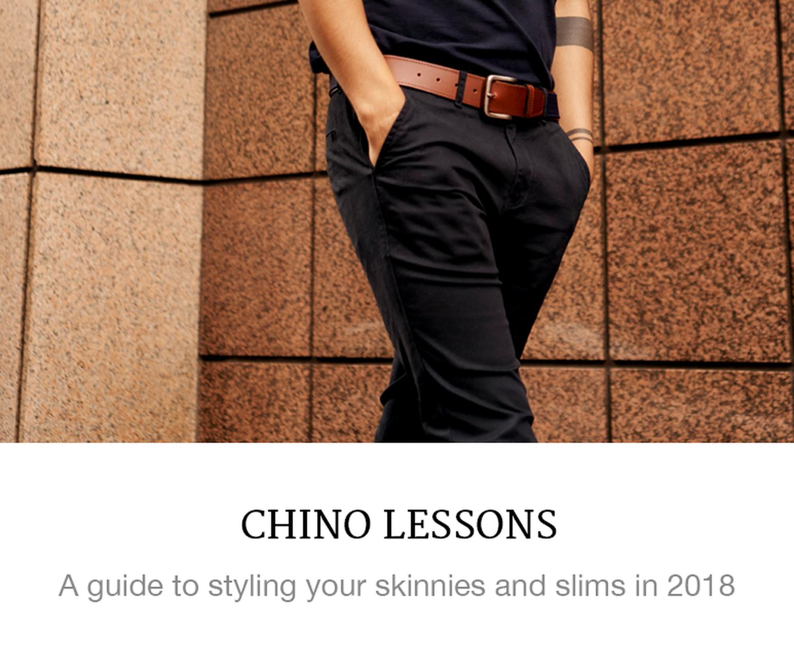 New Ways to Wear Chinos