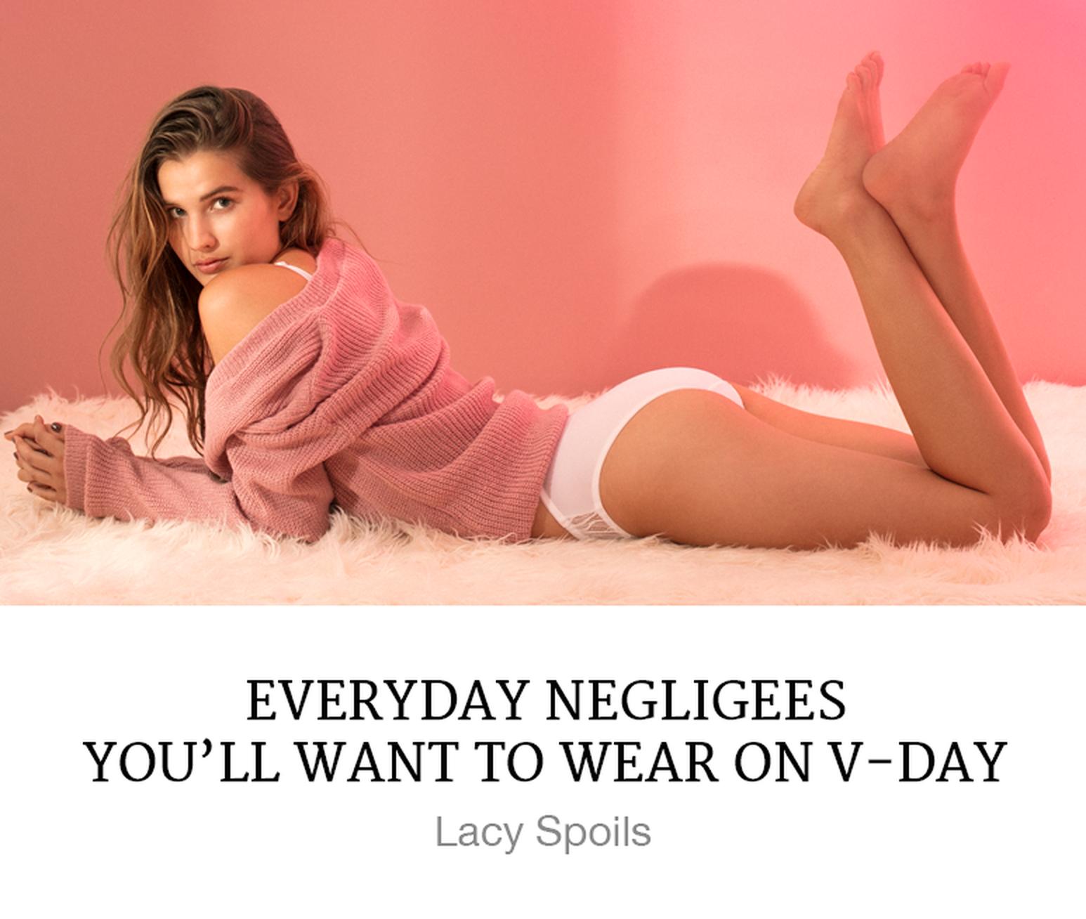 Valentine's Day lingerie