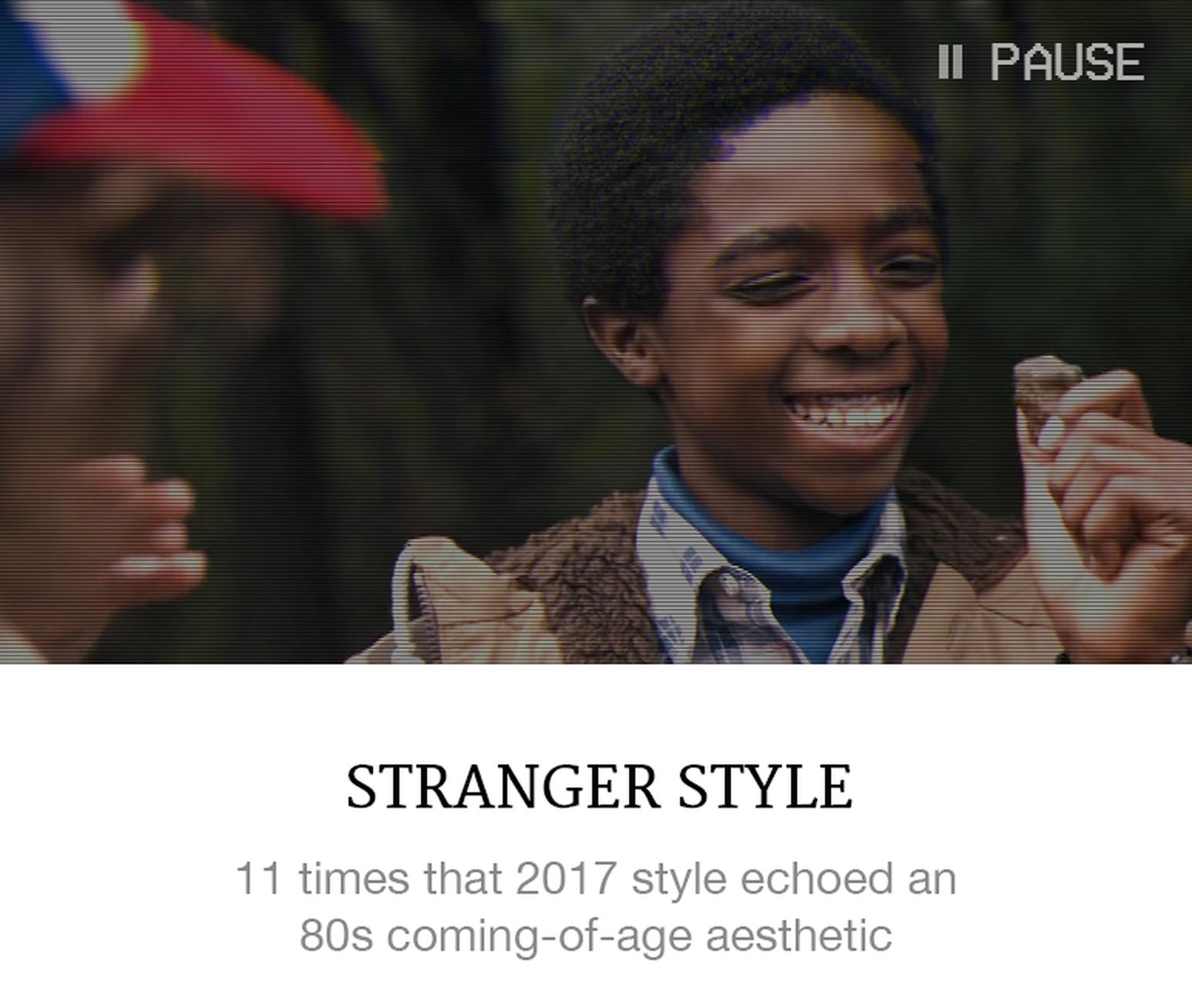 stranger things style