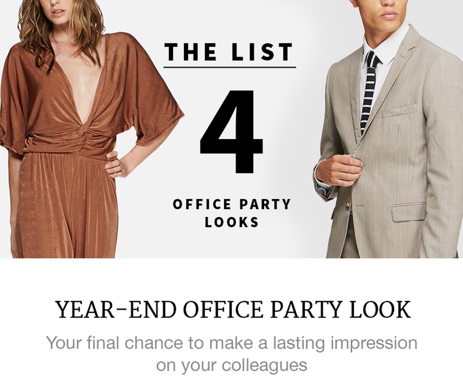Year-end Office Party Looks
