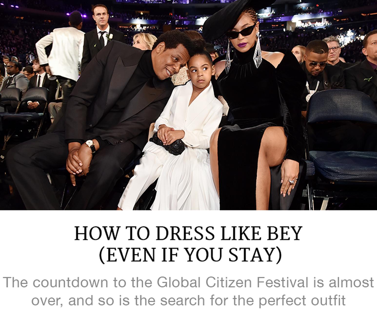 How to dress like Beyonce