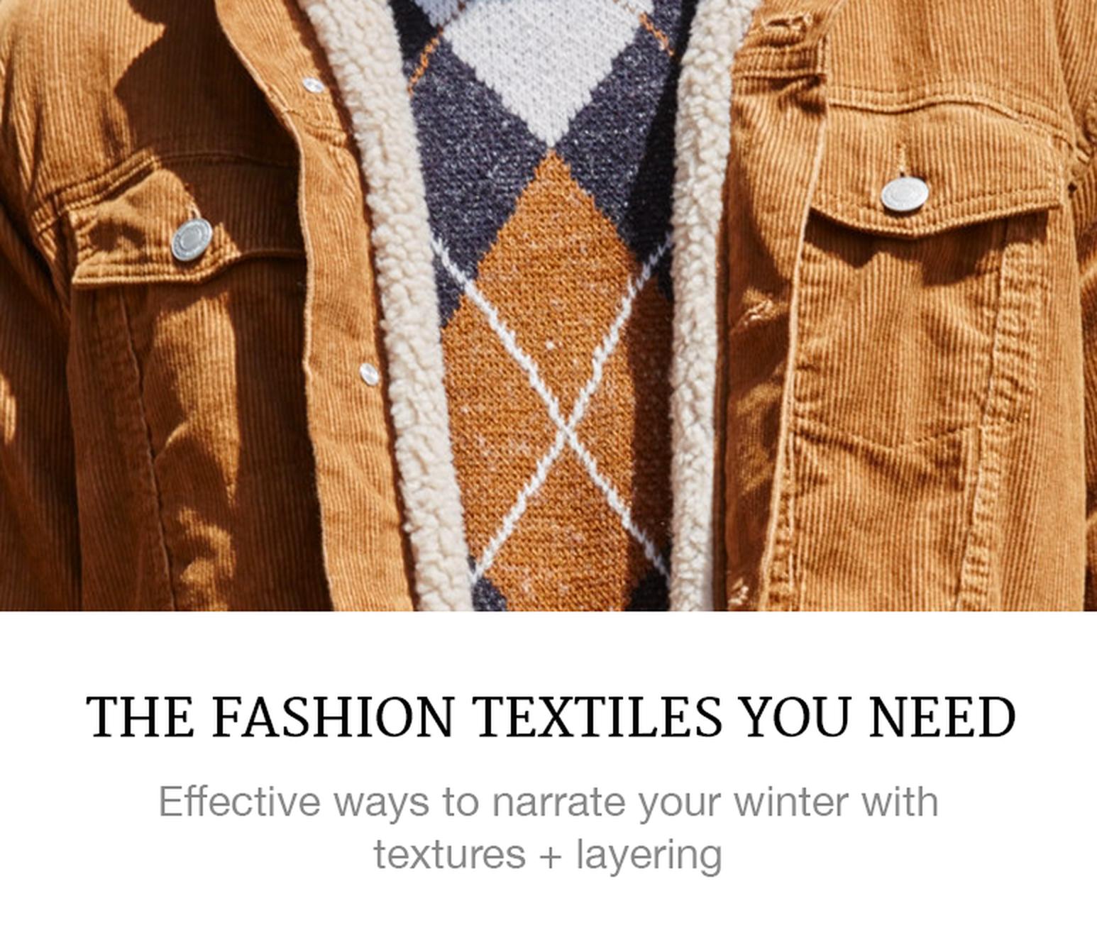 5 FASHION-FORWARD TEXTILES YOU NEED TO BRAVE THE COLD