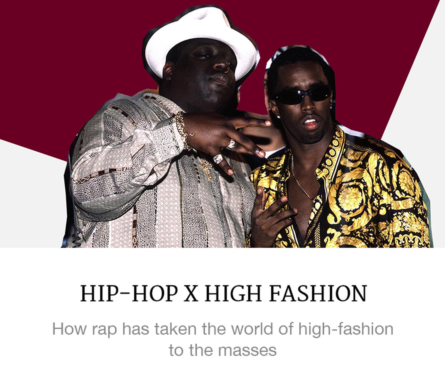 Hip-hop x high fashion