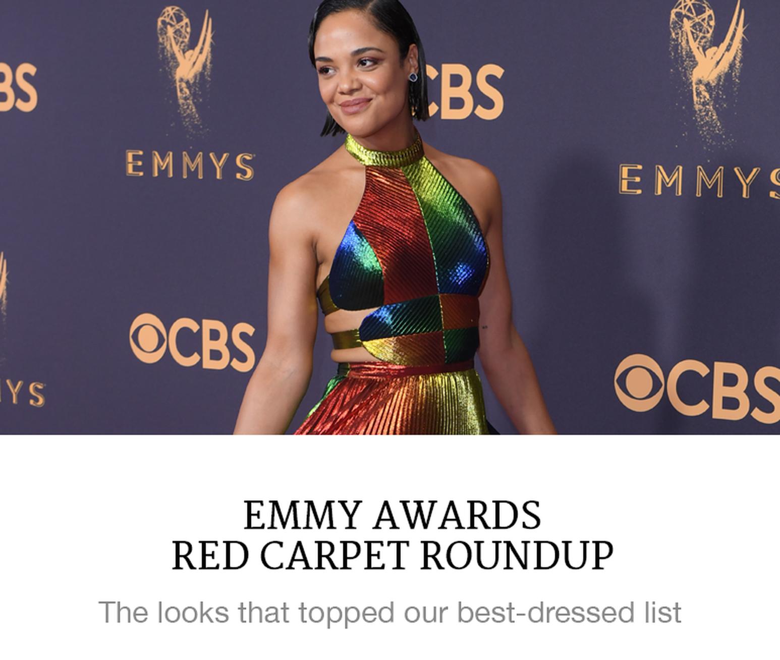 Emmy Award Best Dressed