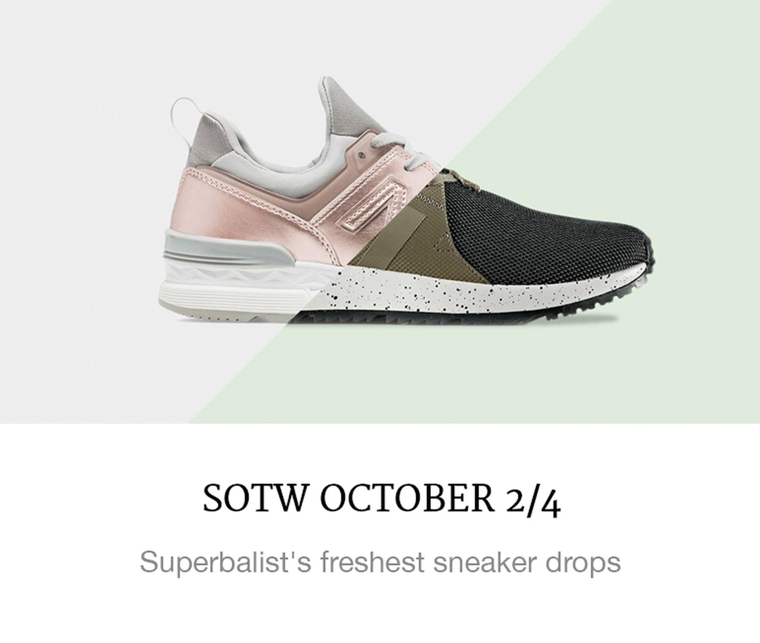 October sneaker drops