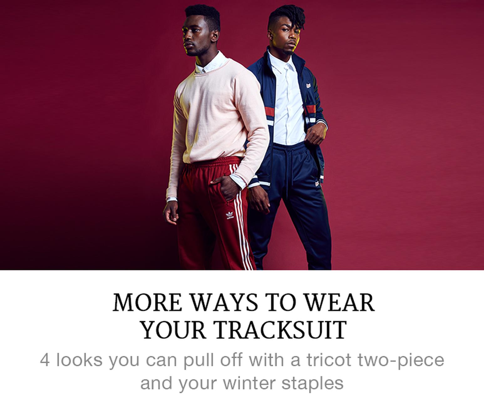Try-out The Trend Tricot Tracksuit Trend