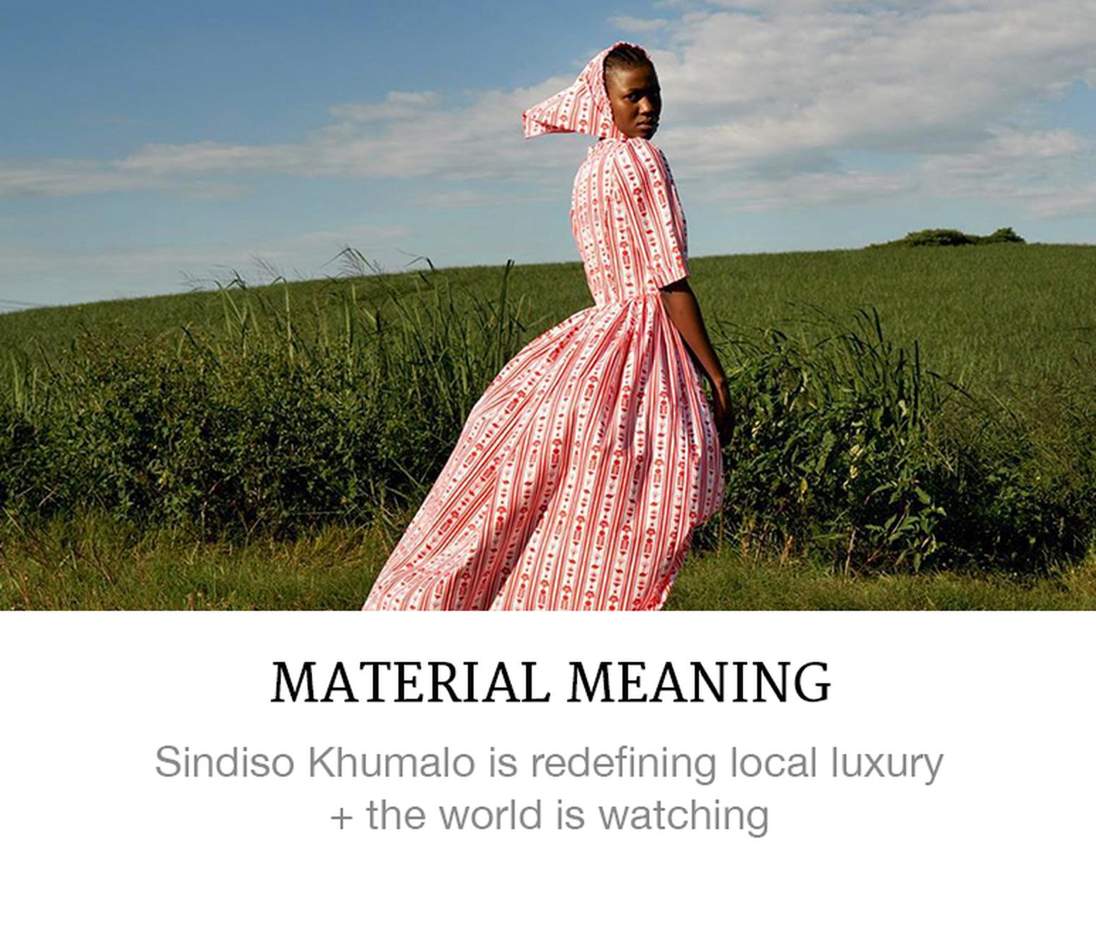 Material Meaning