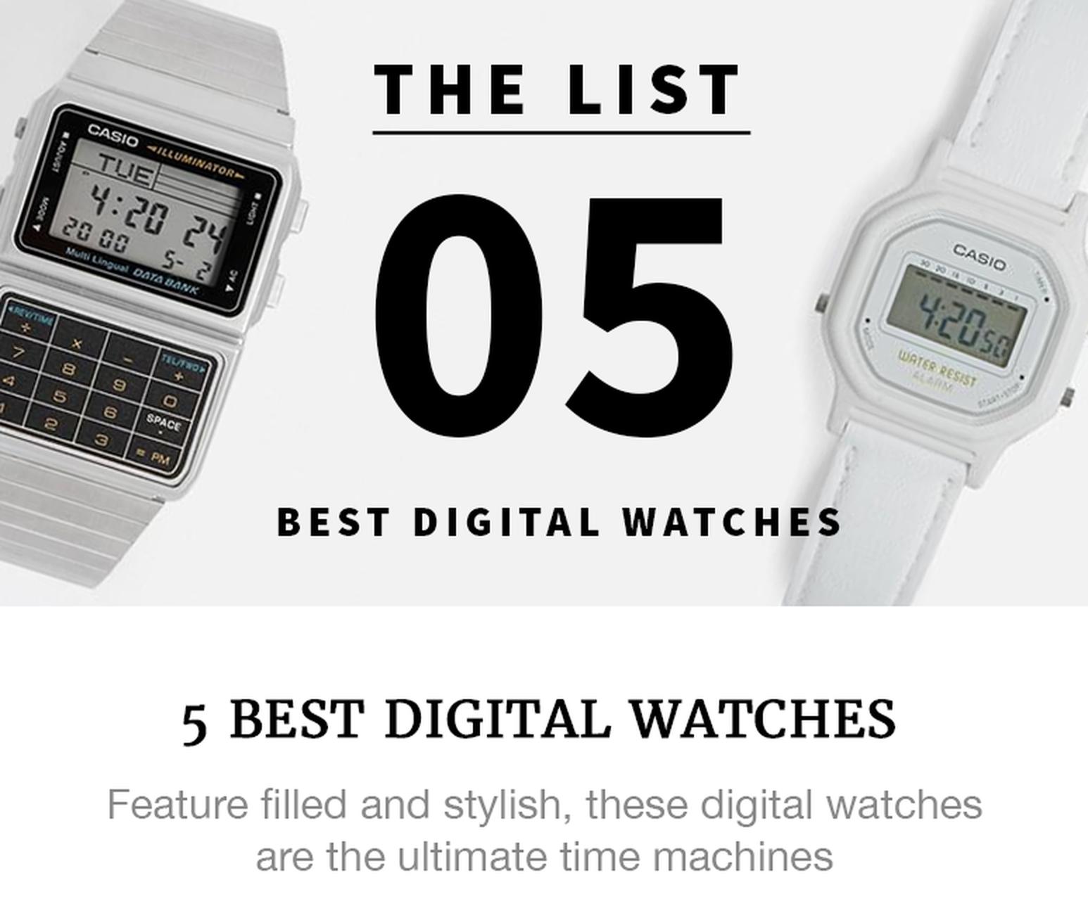 Best digital watches
