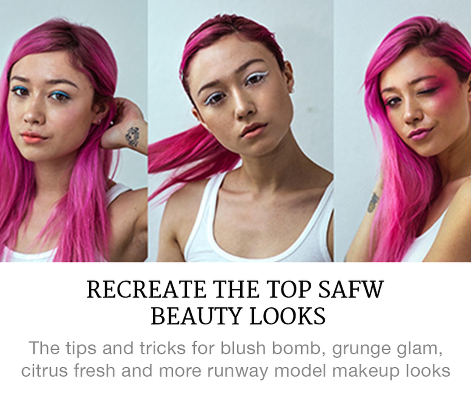 top SAFW beauty looks