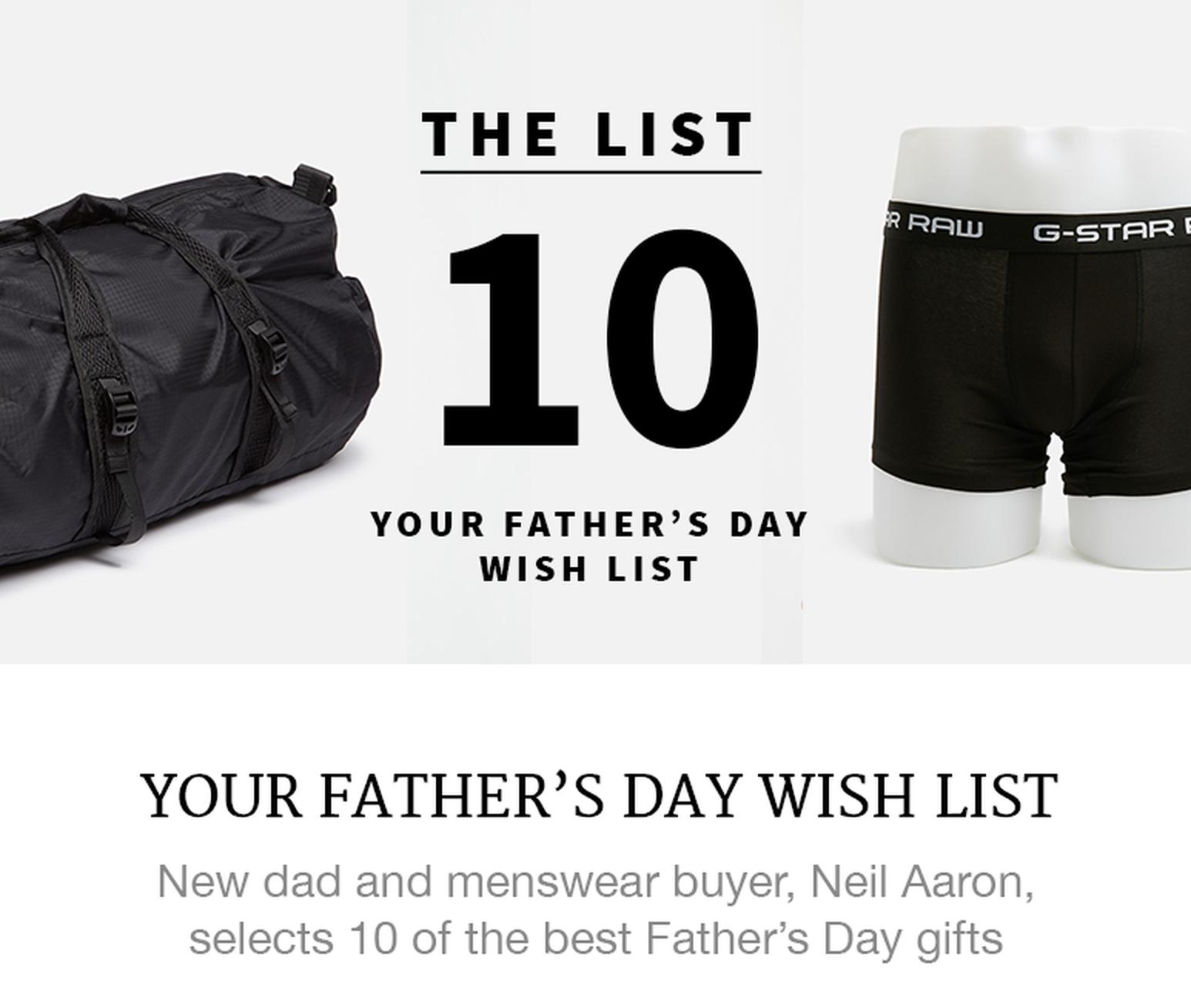 The Father's Day Gifts We Want
