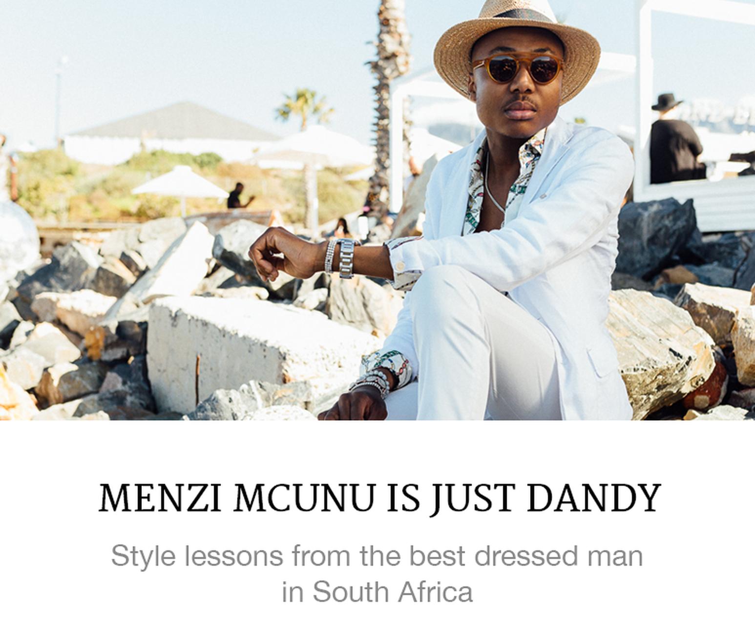 south africa's best dressed man