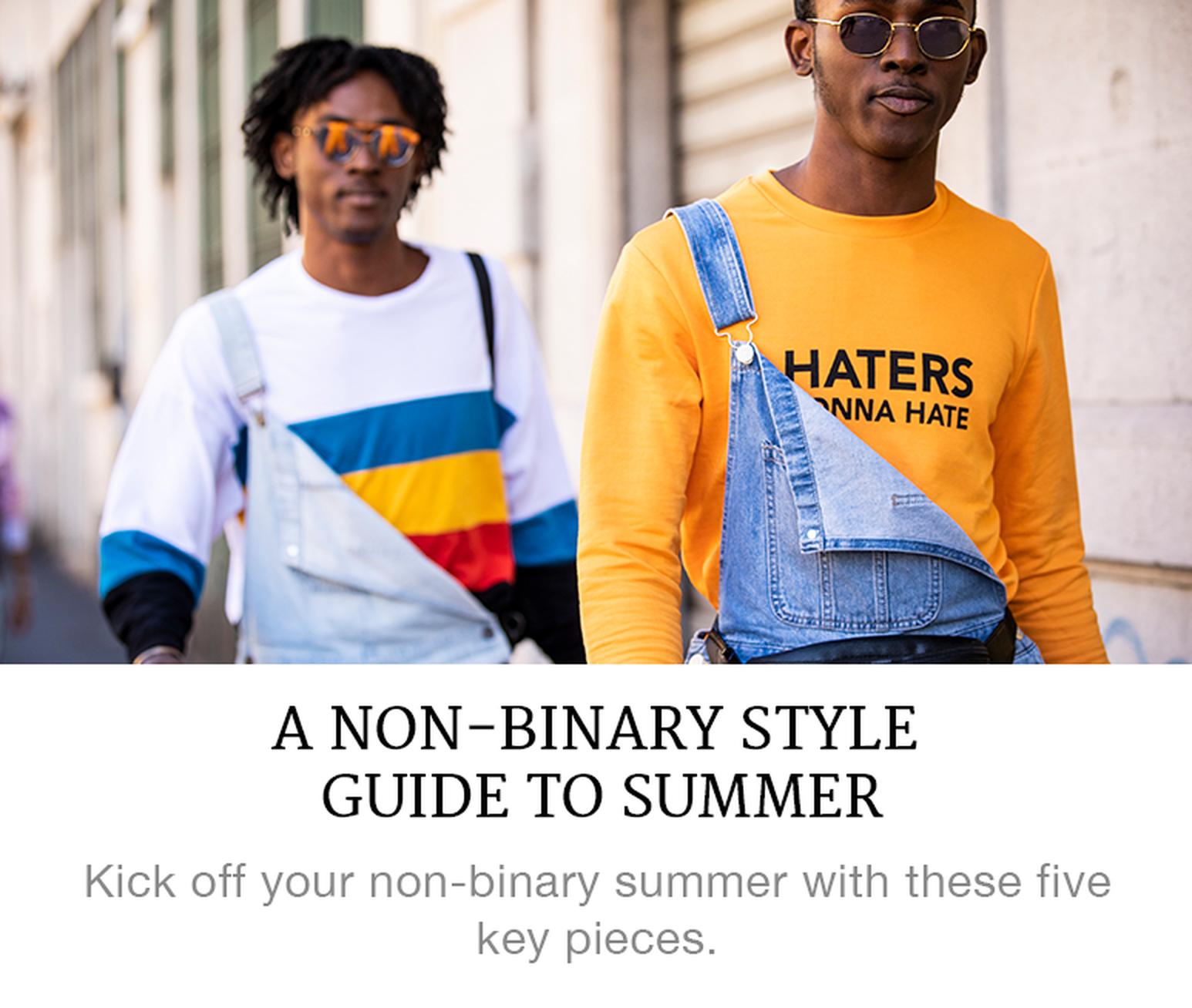 non-binary summer style guide