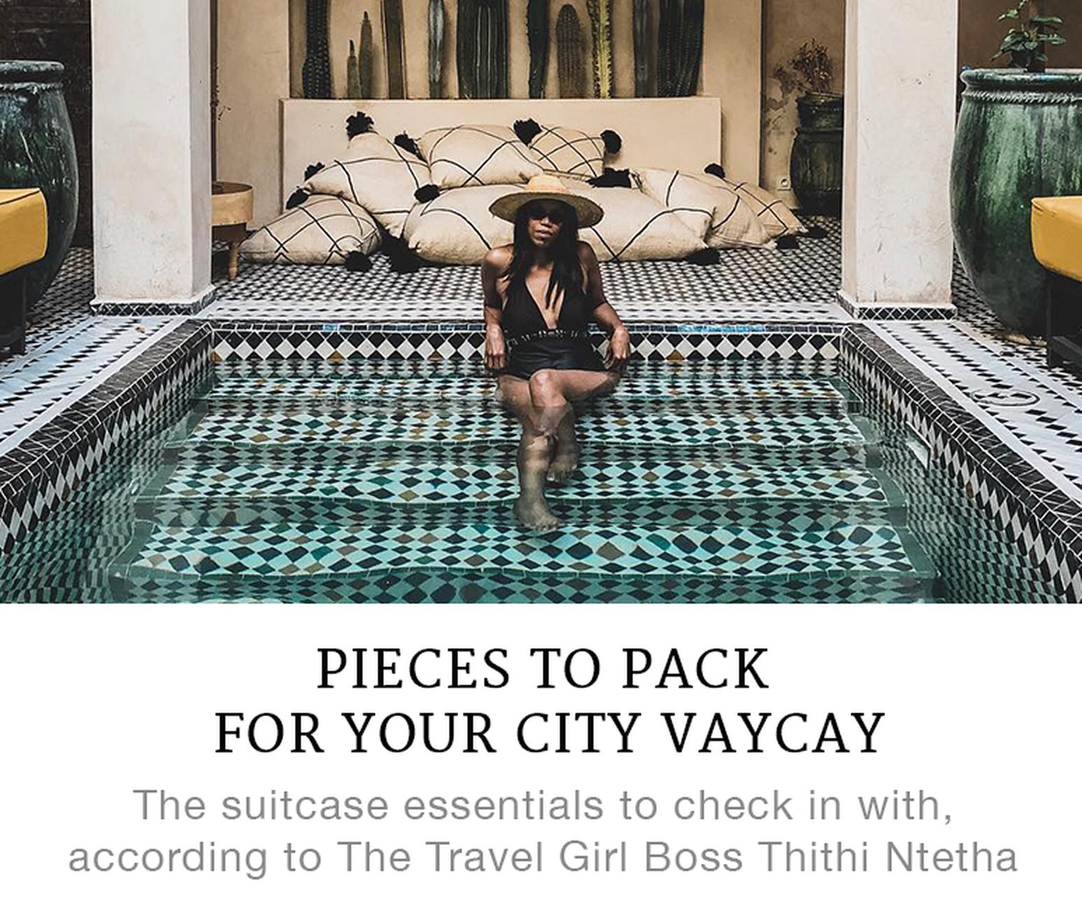 Pieces to Pack For Your City Vaycay