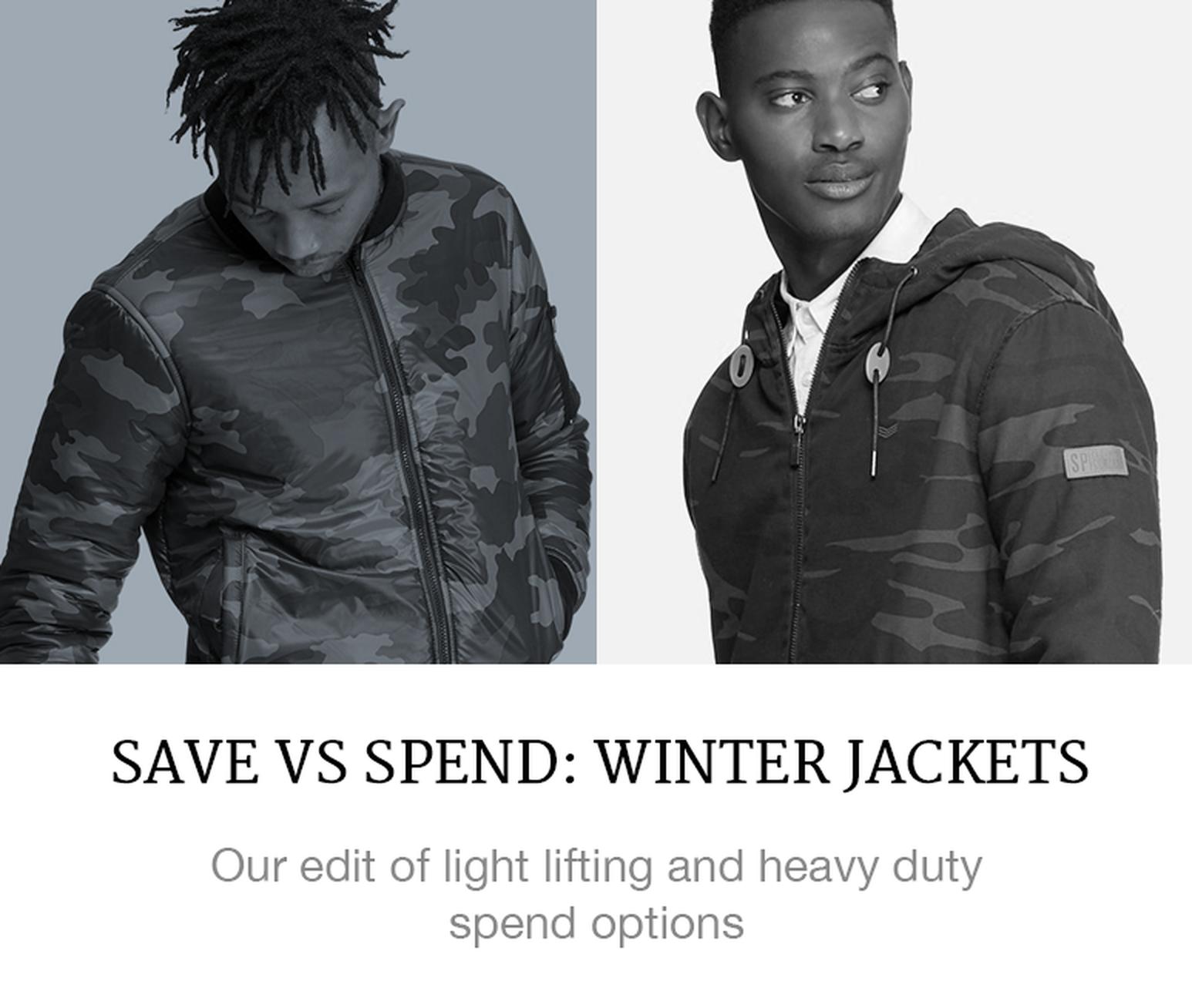 menswear fashion winter jackets camo military trend shop online superbalist blog