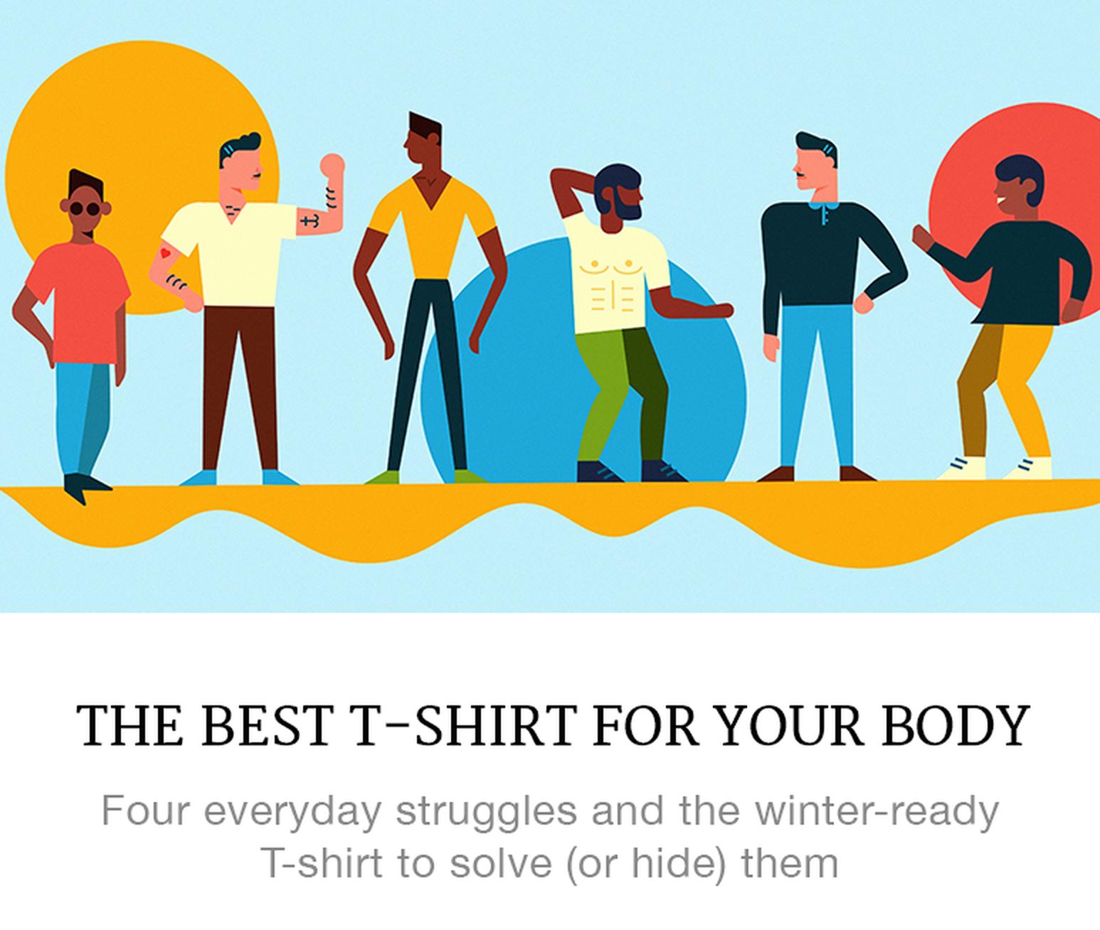 the best t-shirt for your body