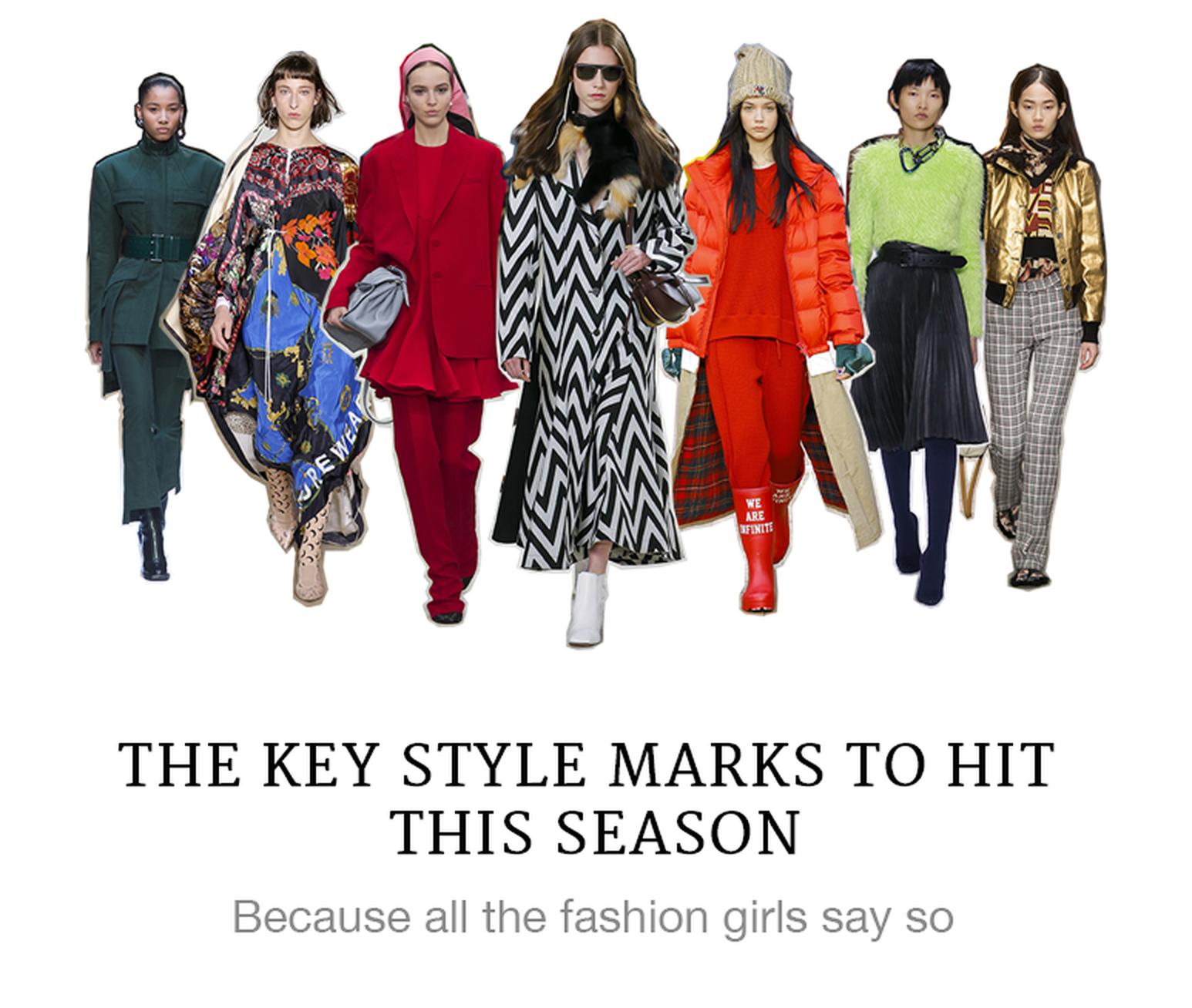 The Key Style Marks to Hit This Season