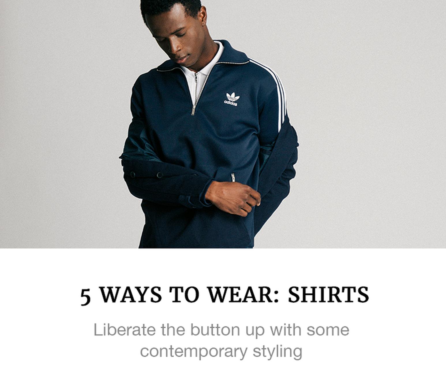 5 ways to wear shirts