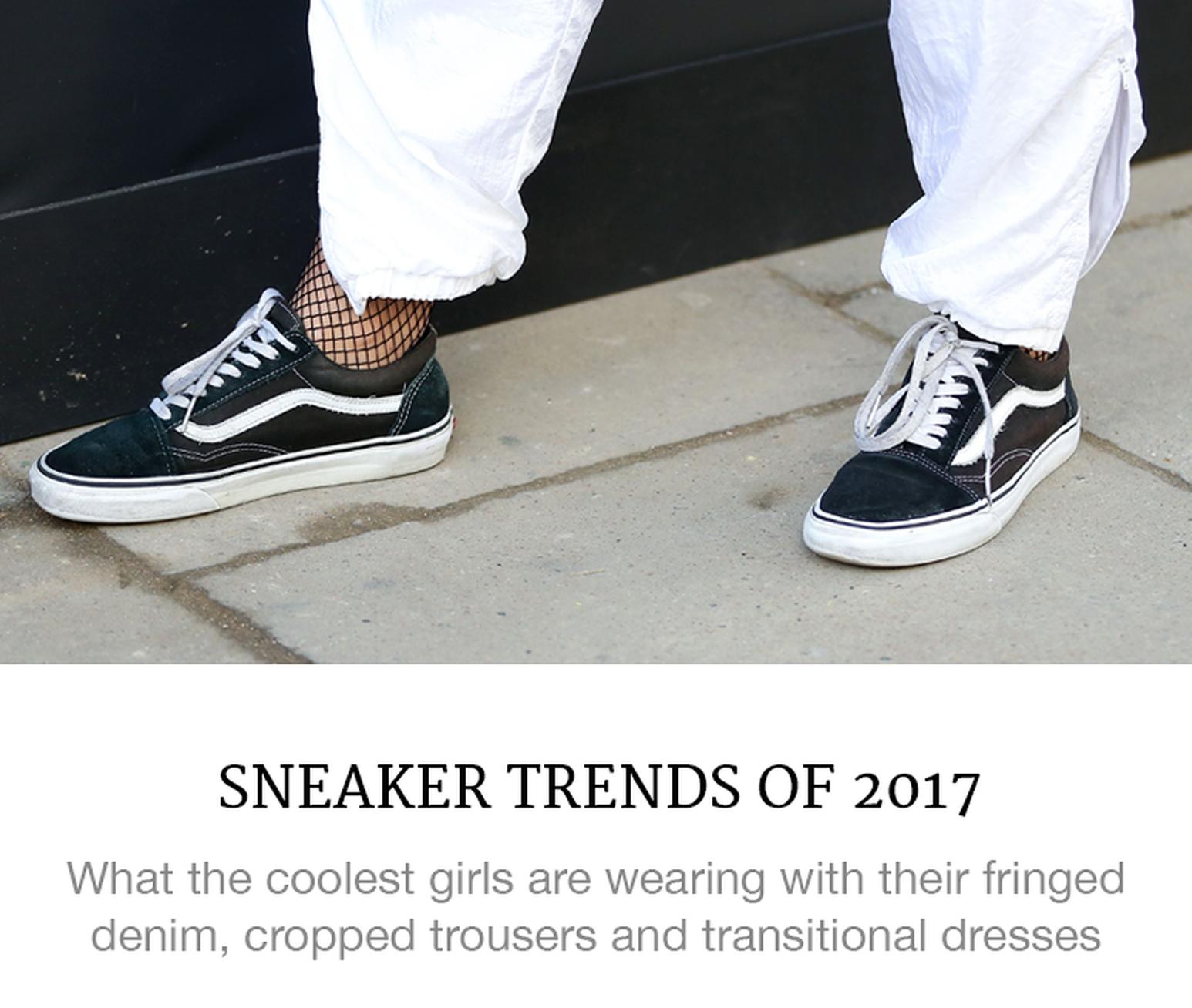 Biggest sneaker trends of 2017