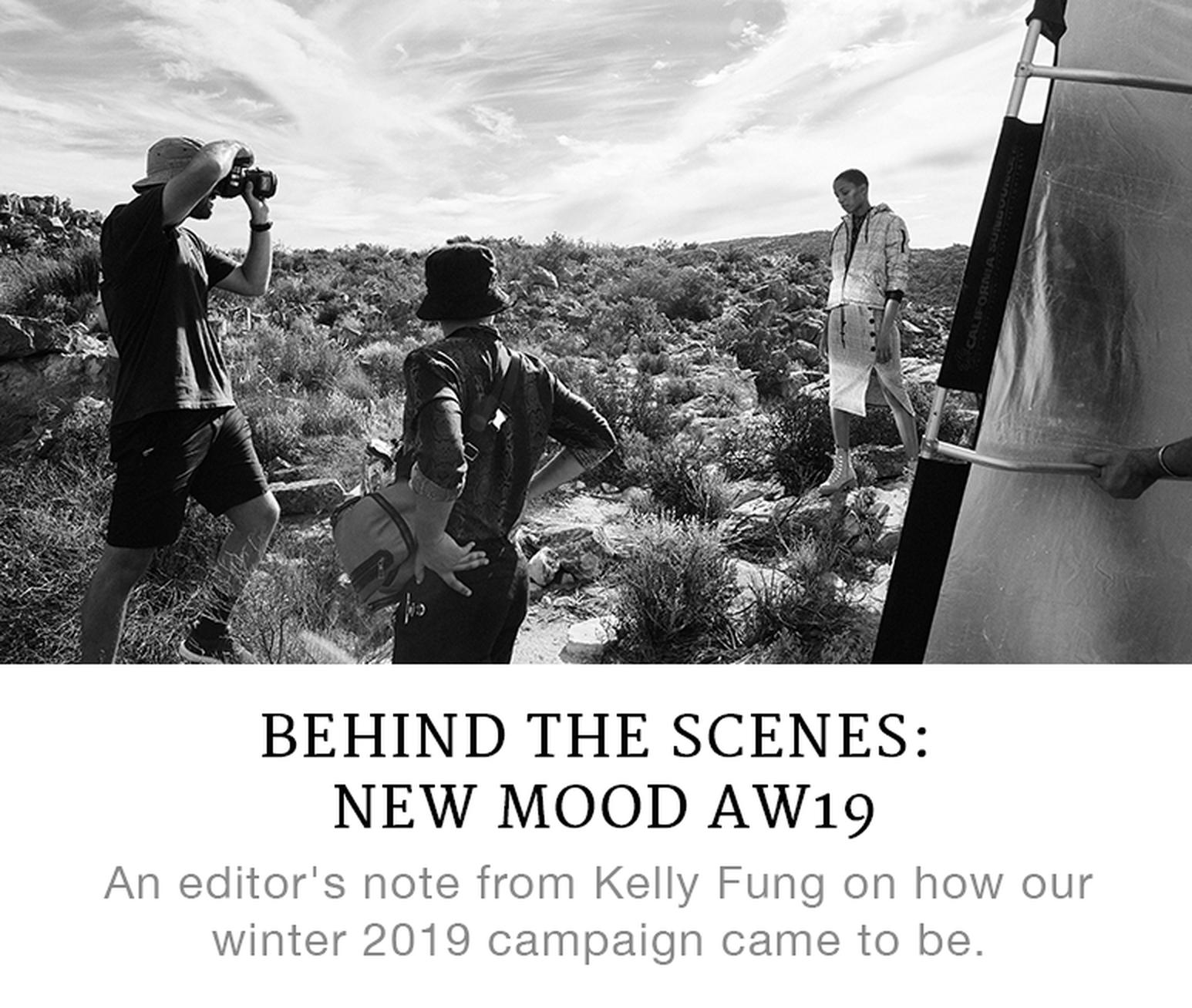 Behind The Scenes New Mood AW19