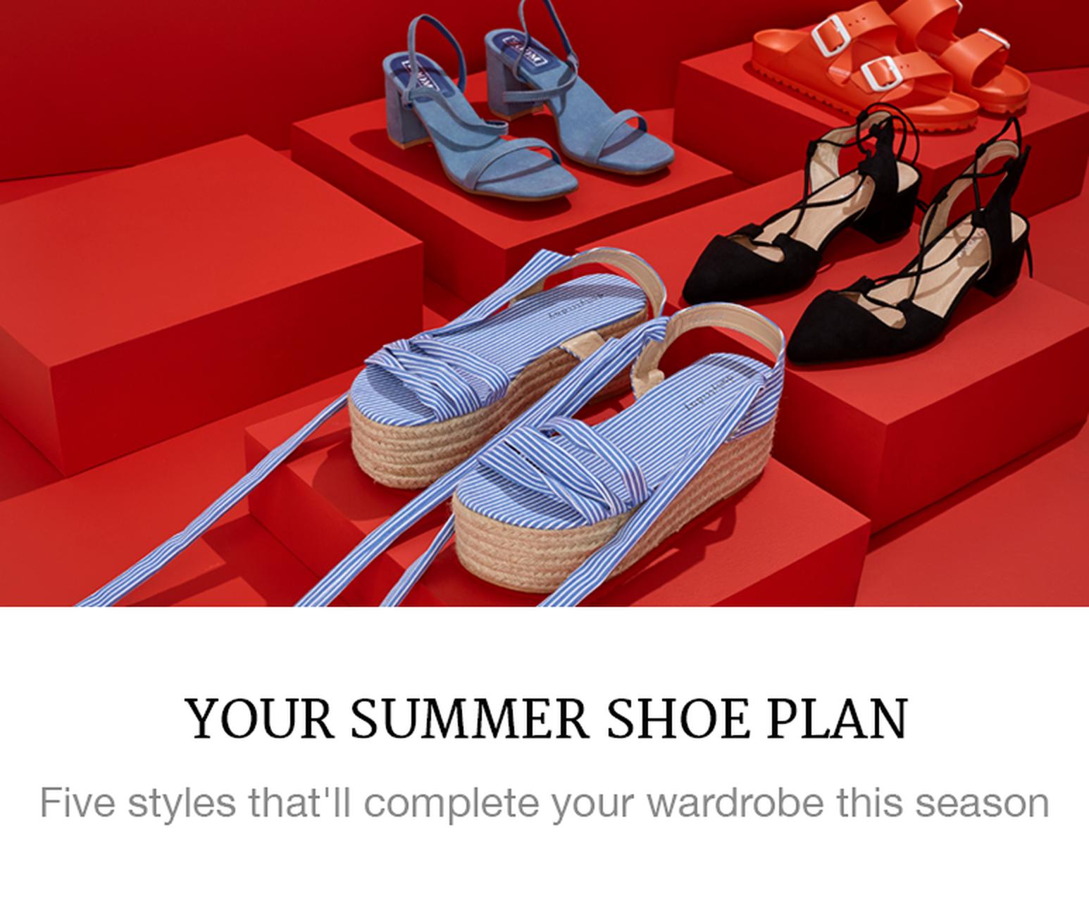 Your Summer Shoe Plan