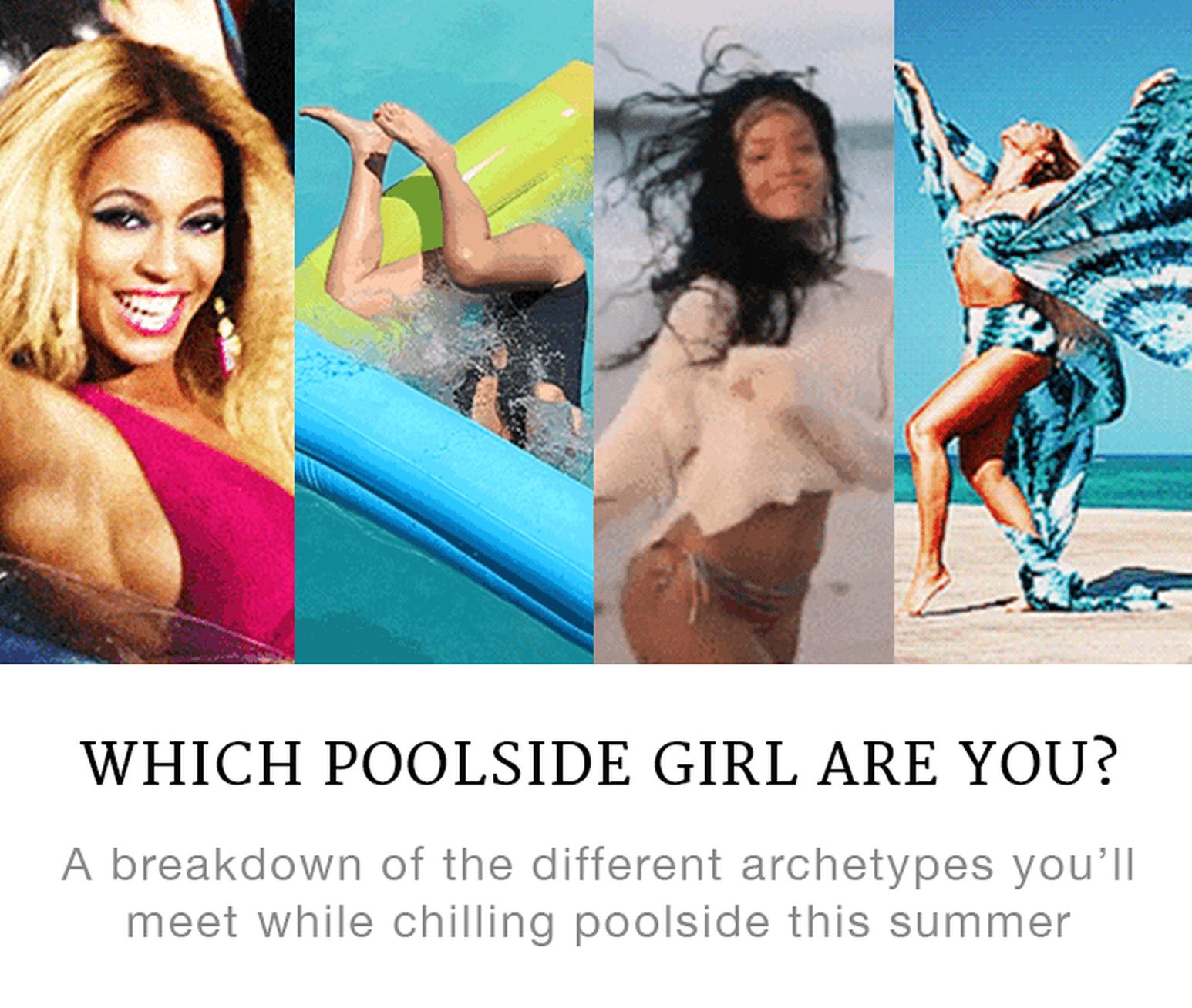 Which Poolside Girl Are You?