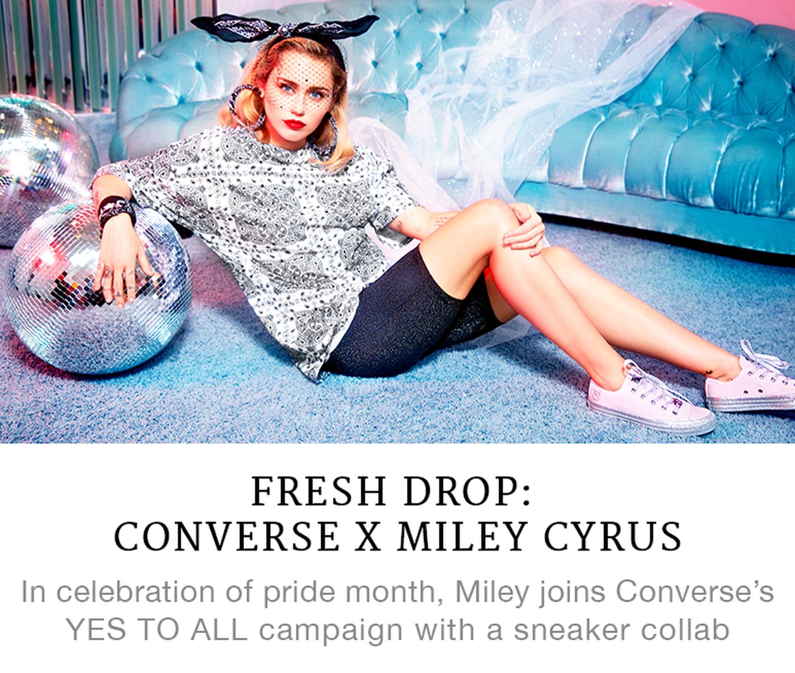 Converse x Miley Cyrus
